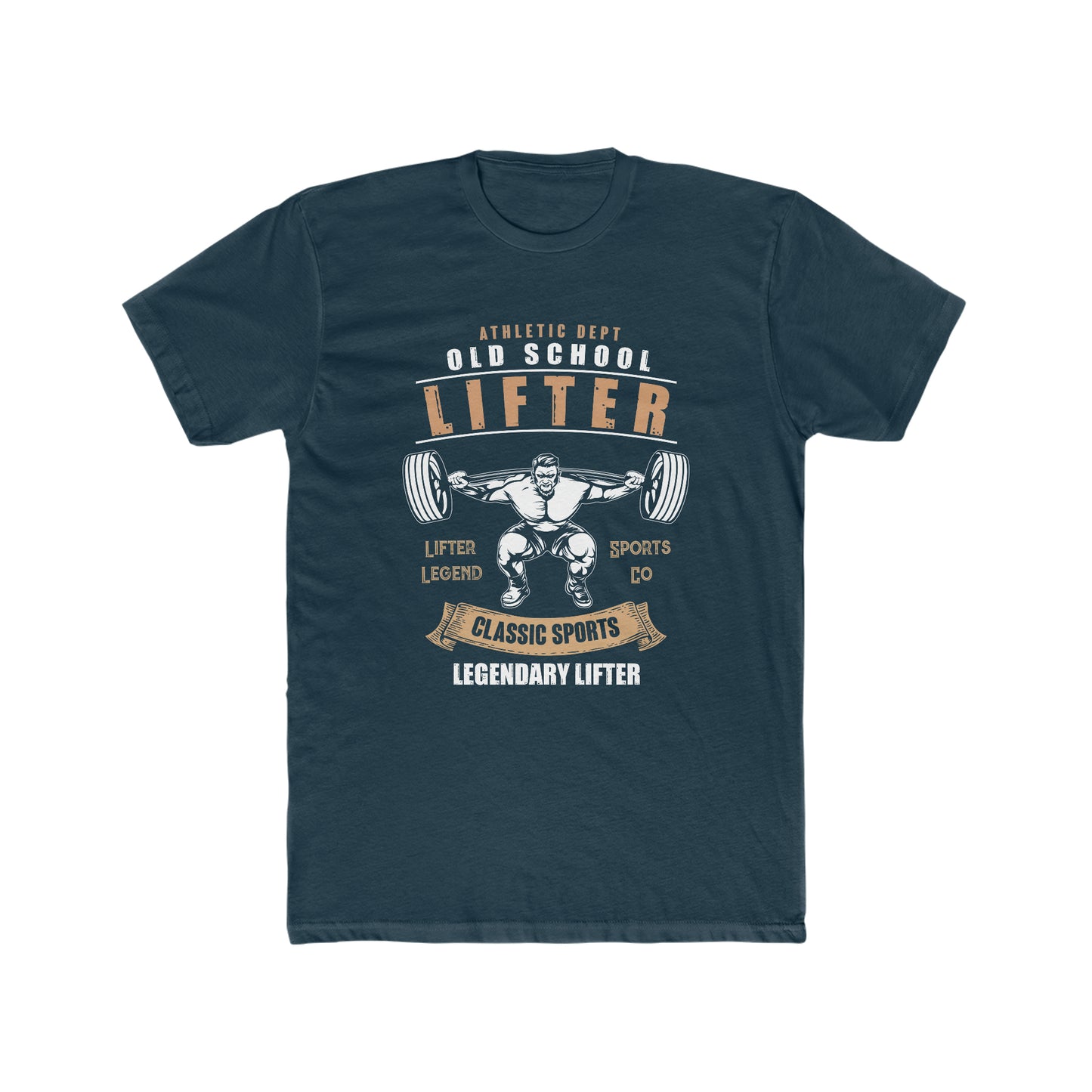 Old School Weightlifting Crew Tee