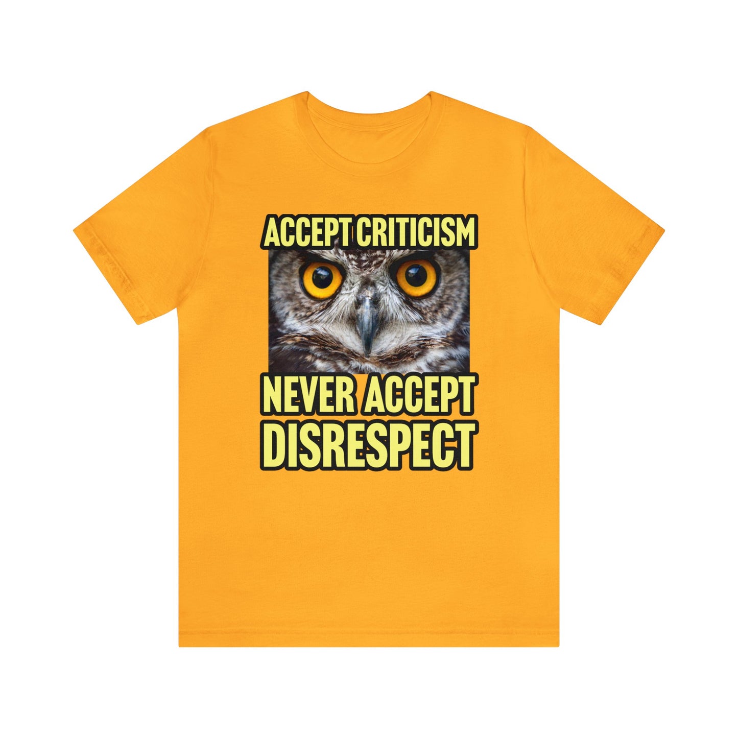 Accept Unisex Jersey Short Sleeve Tee