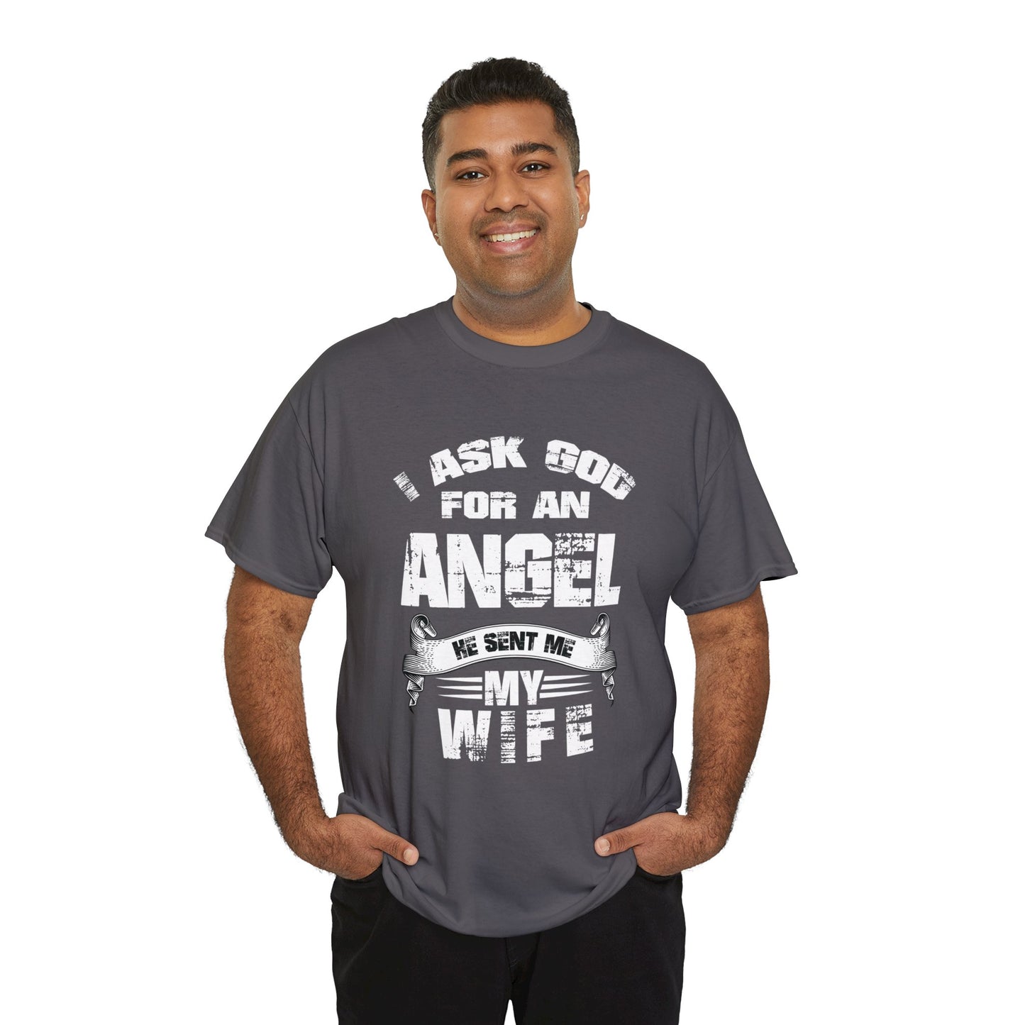 Wife Angel Unisex Heavy Cotton Tee