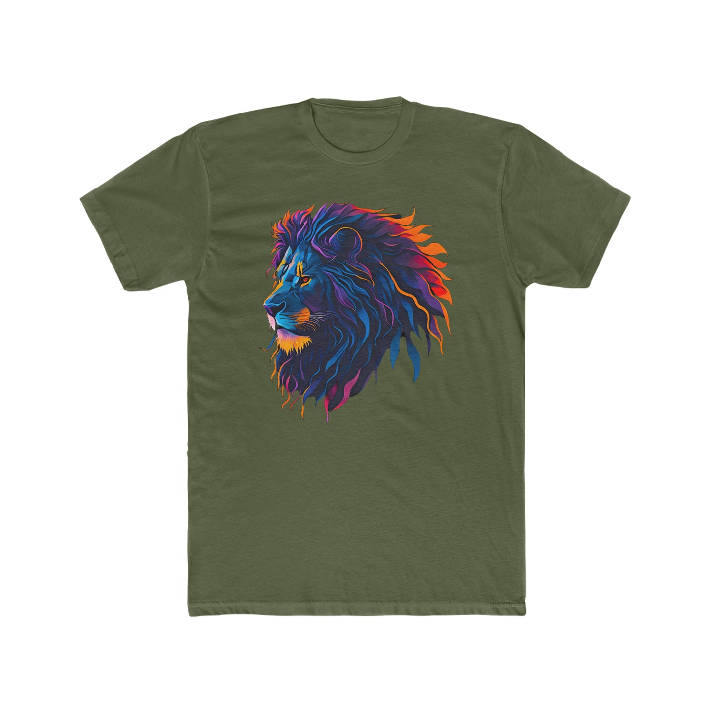 Colorful Lion me Crew Tee