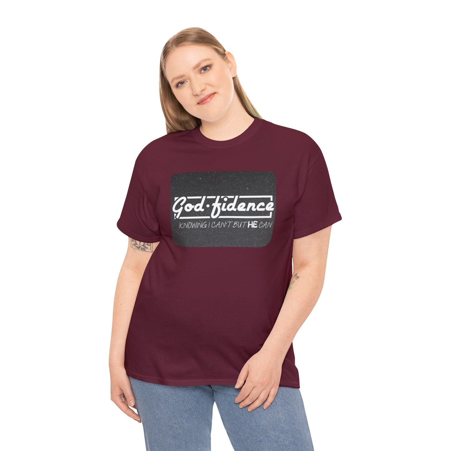 Godfidence Unisex Heavy Cotton Tee