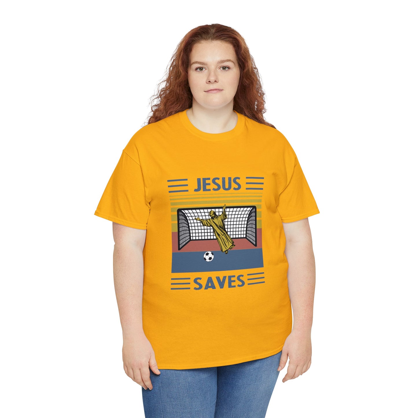 Jesus Saves Unisex Heavy Cotton Tee