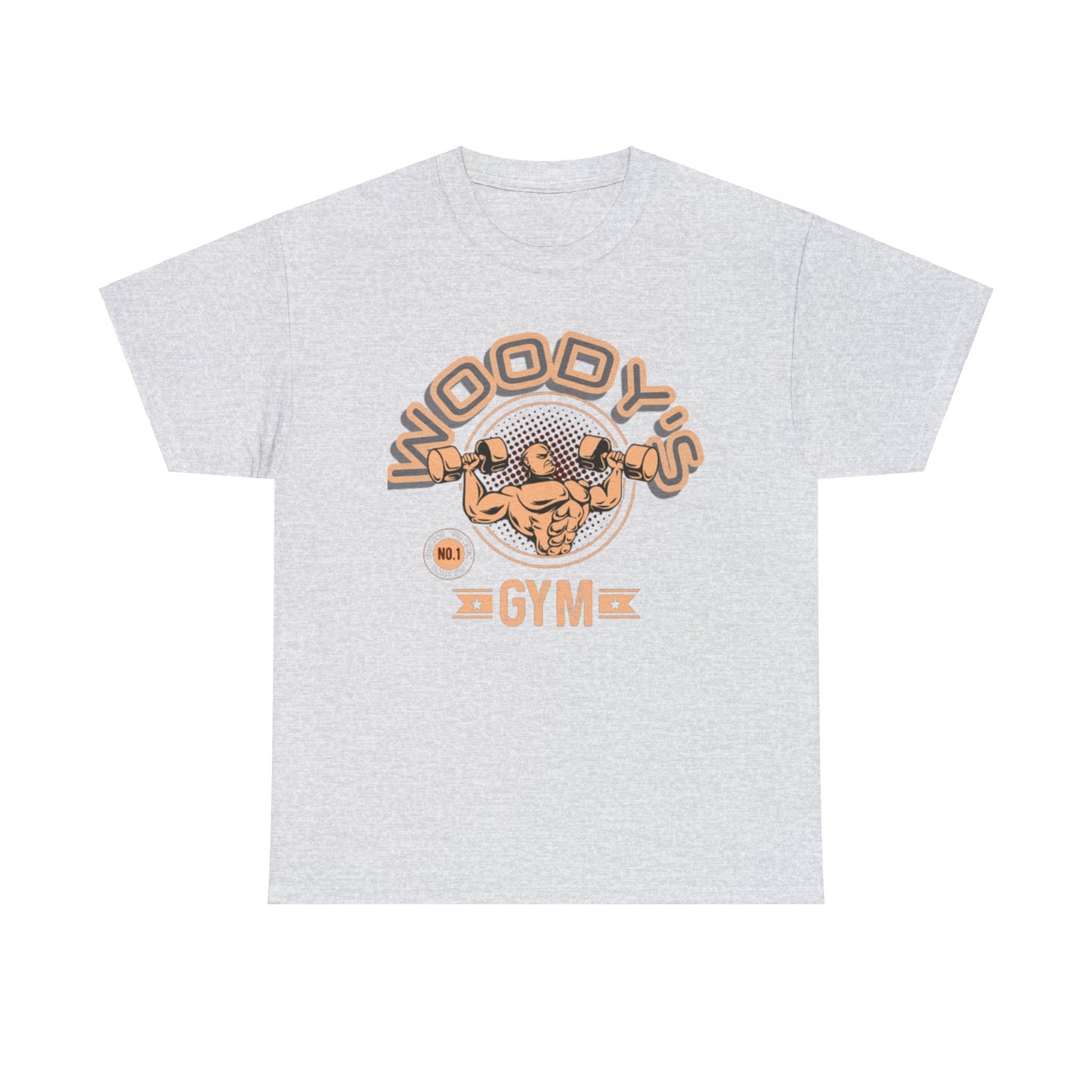 Woody's Gym Unisex Heavy Cotton Tee