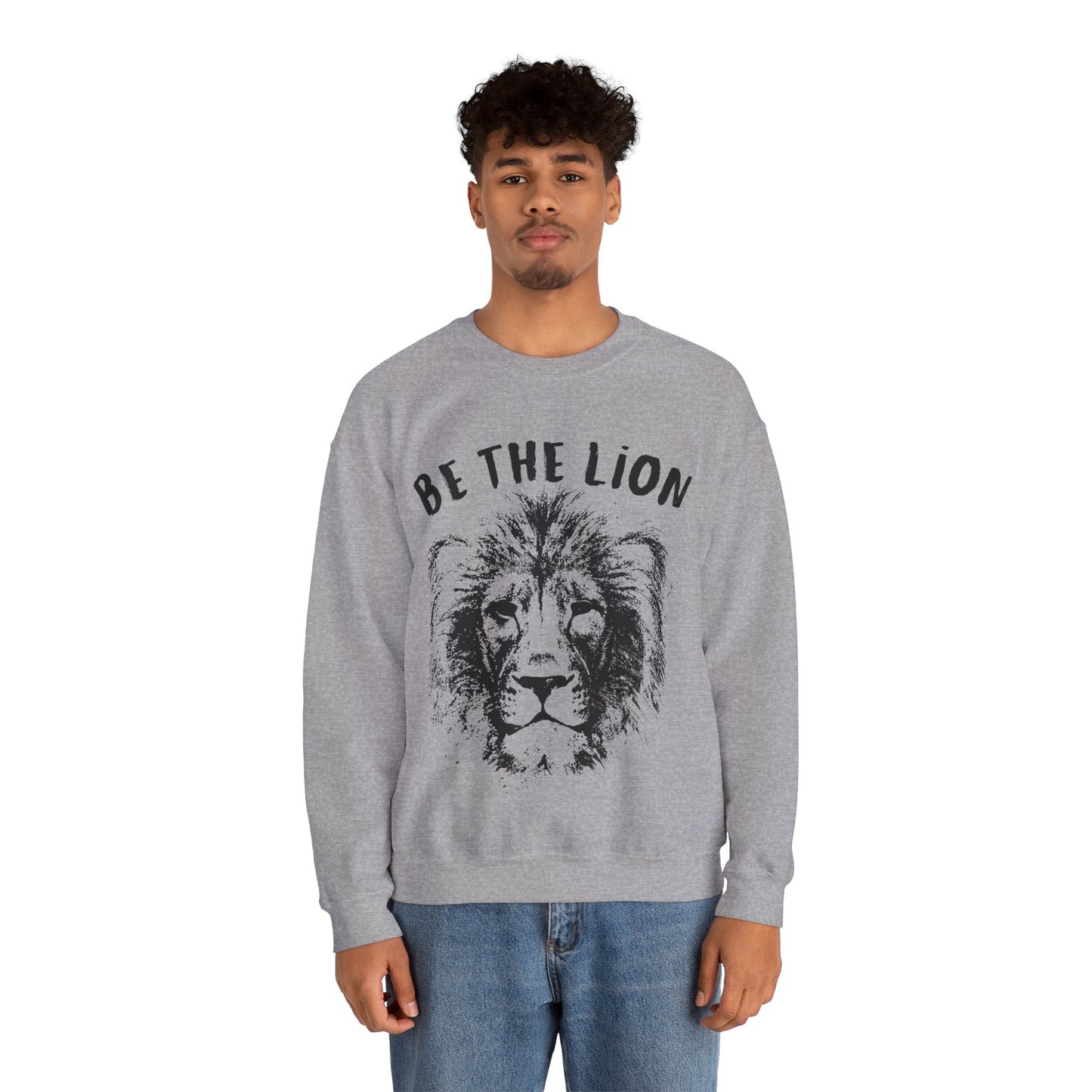 Be the Lion Unisex Heavy Blend™ Crewneck Sweatshirt