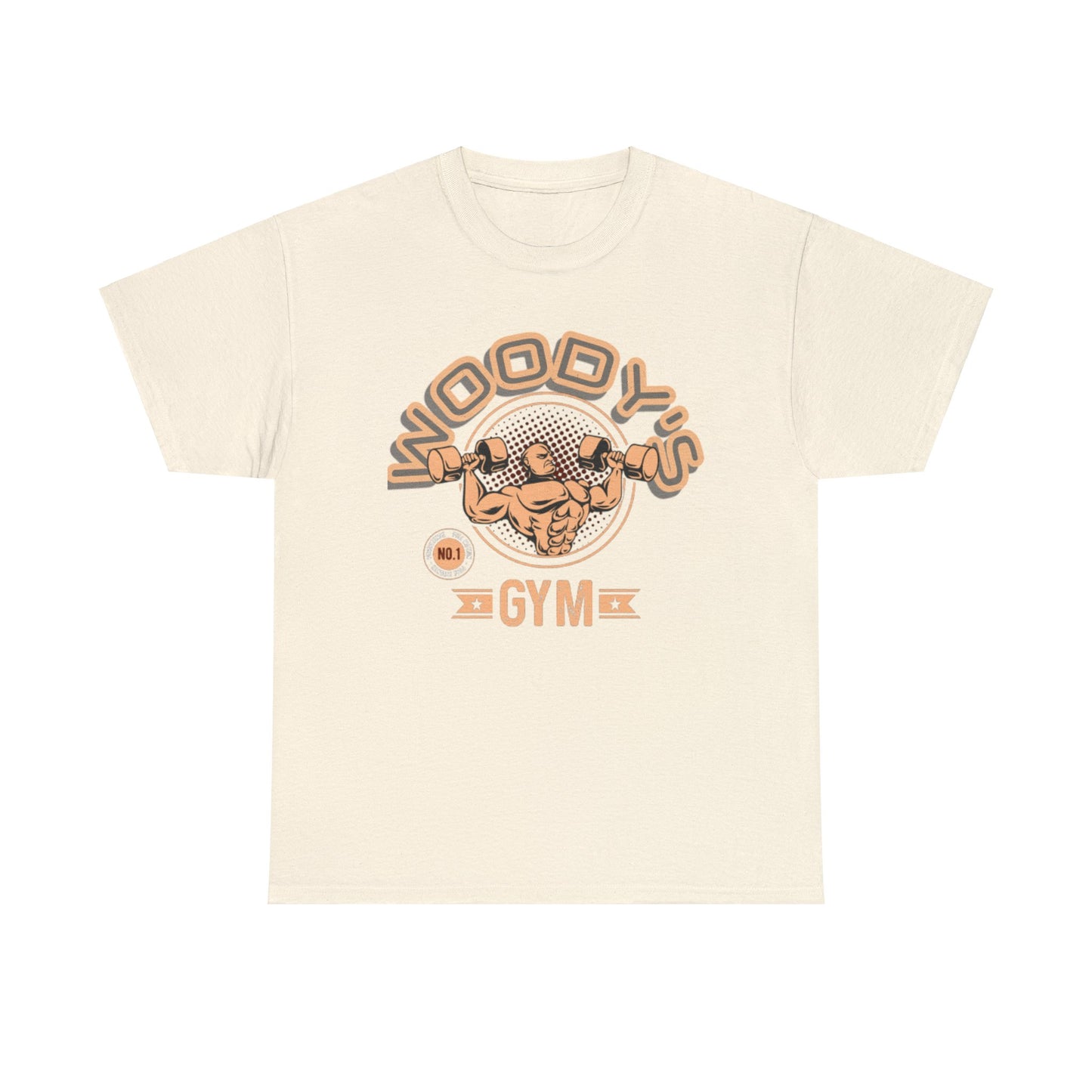 Woody's Gym Unisex Heavy Cotton Tee