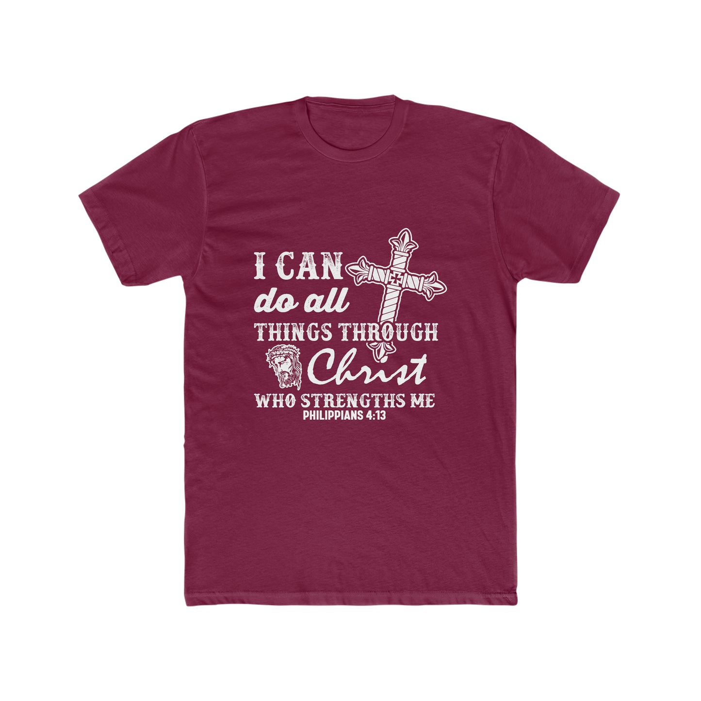 I can do all Cotton Crew Tee