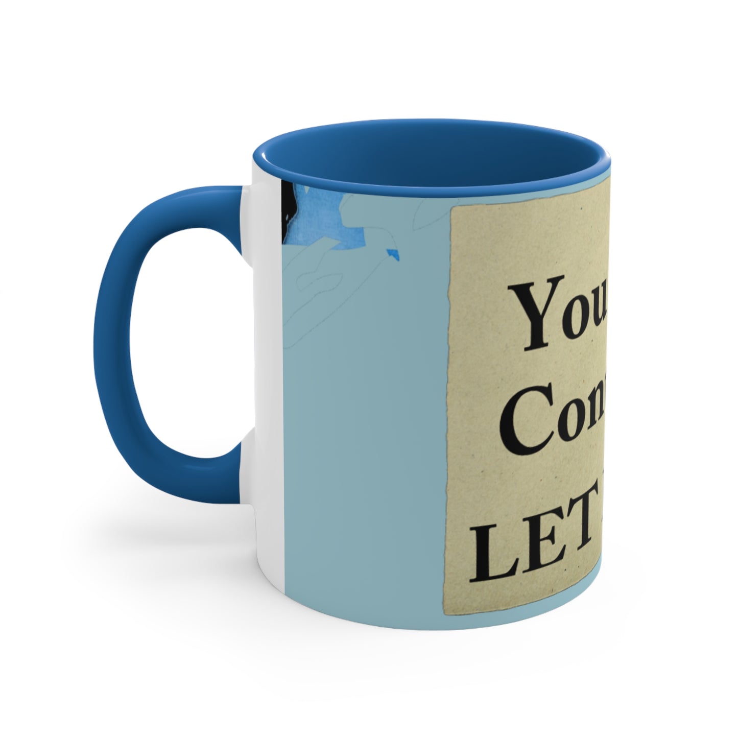 let it go Accent Coffee Mug, 11oz