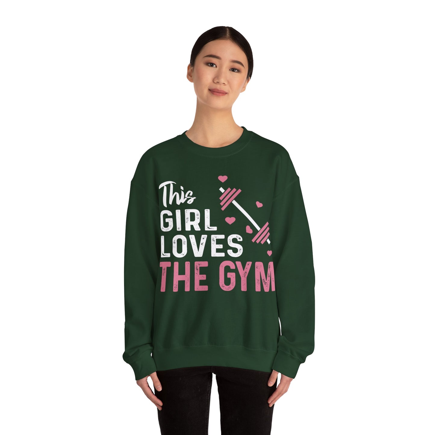 This Girl Loves Unisex Heavy Blend™ Crewneck Sweatshirt