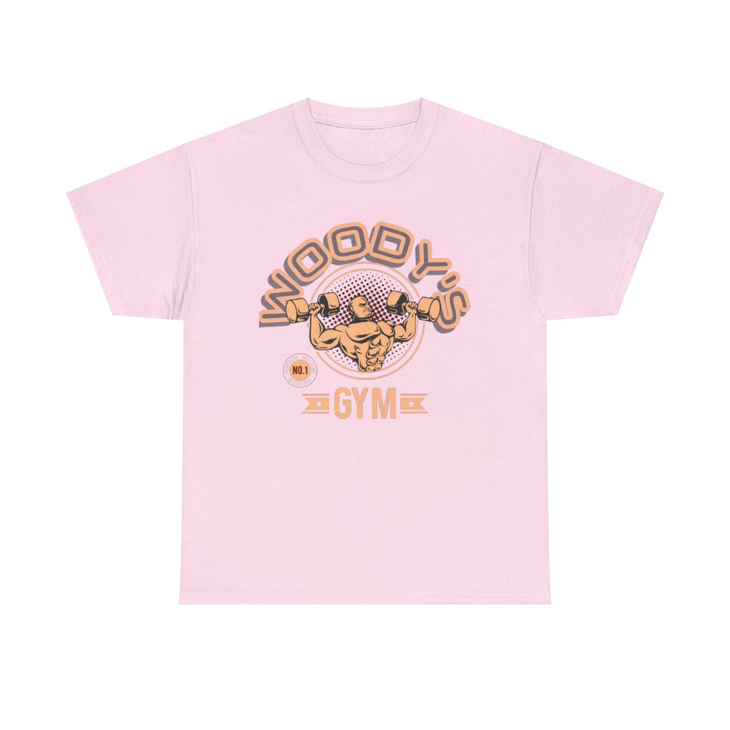 Woody's Gym Unisex Heavy Cotton Tee