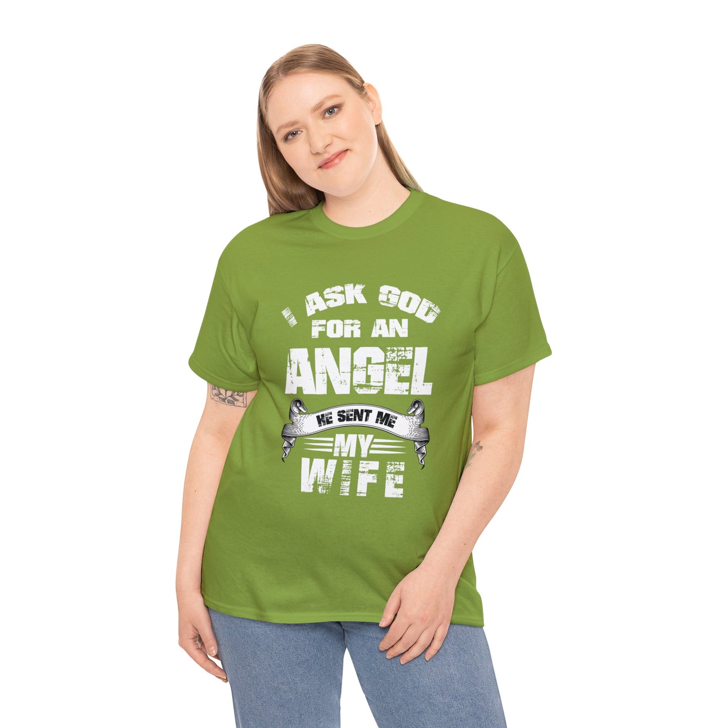 Wife Angel Unisex Heavy Cotton Tee