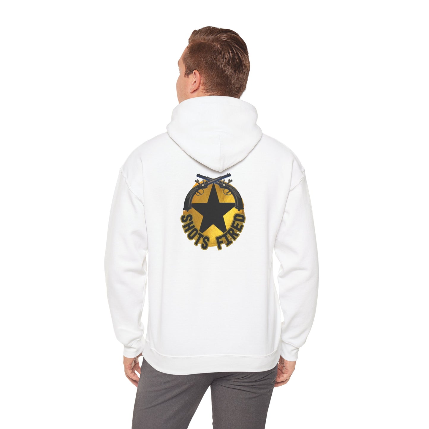 Shots Fired Heavy Blend™ Hooded Sweatshirt