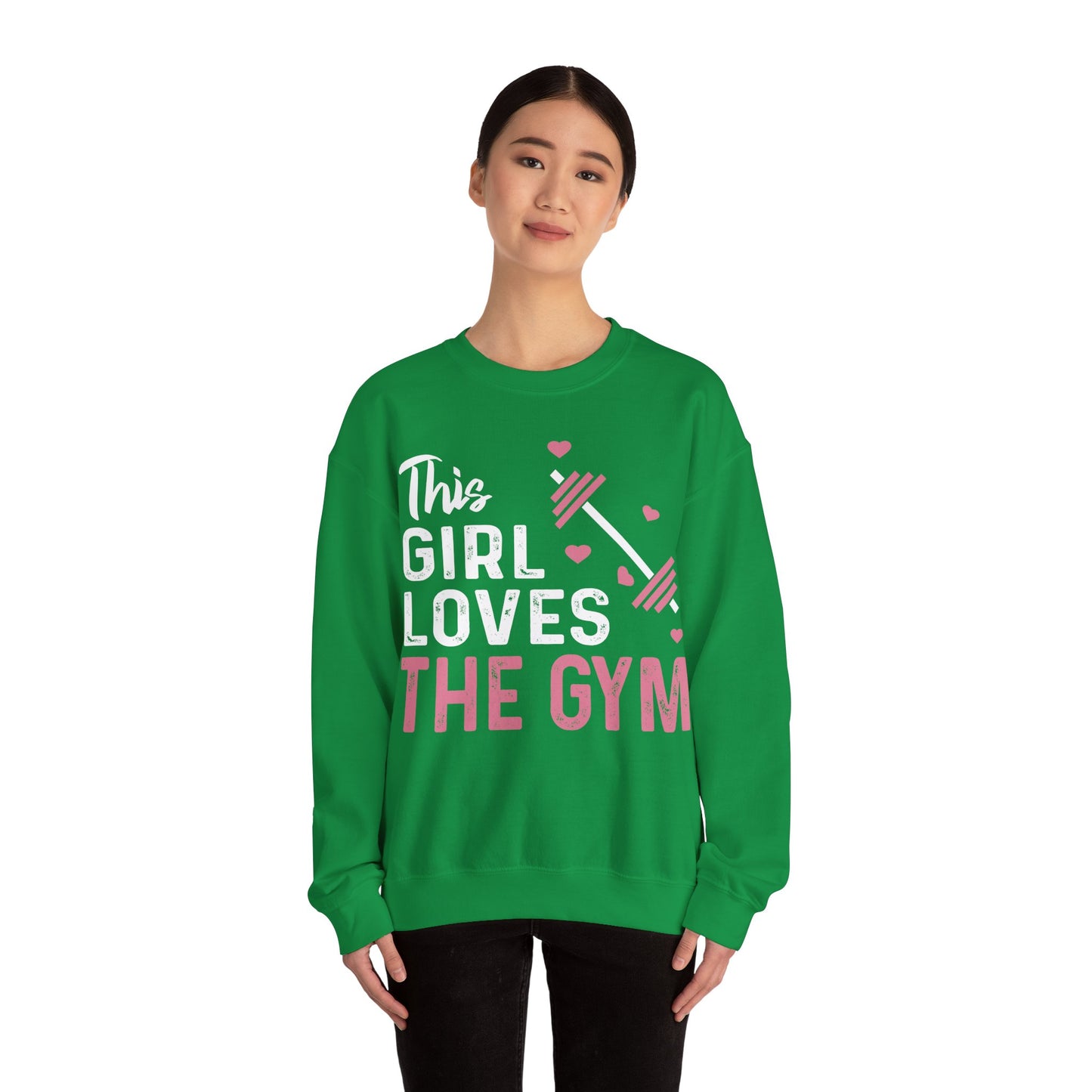 This Girl Loves Unisex Heavy Blend™ Crewneck Sweatshirt