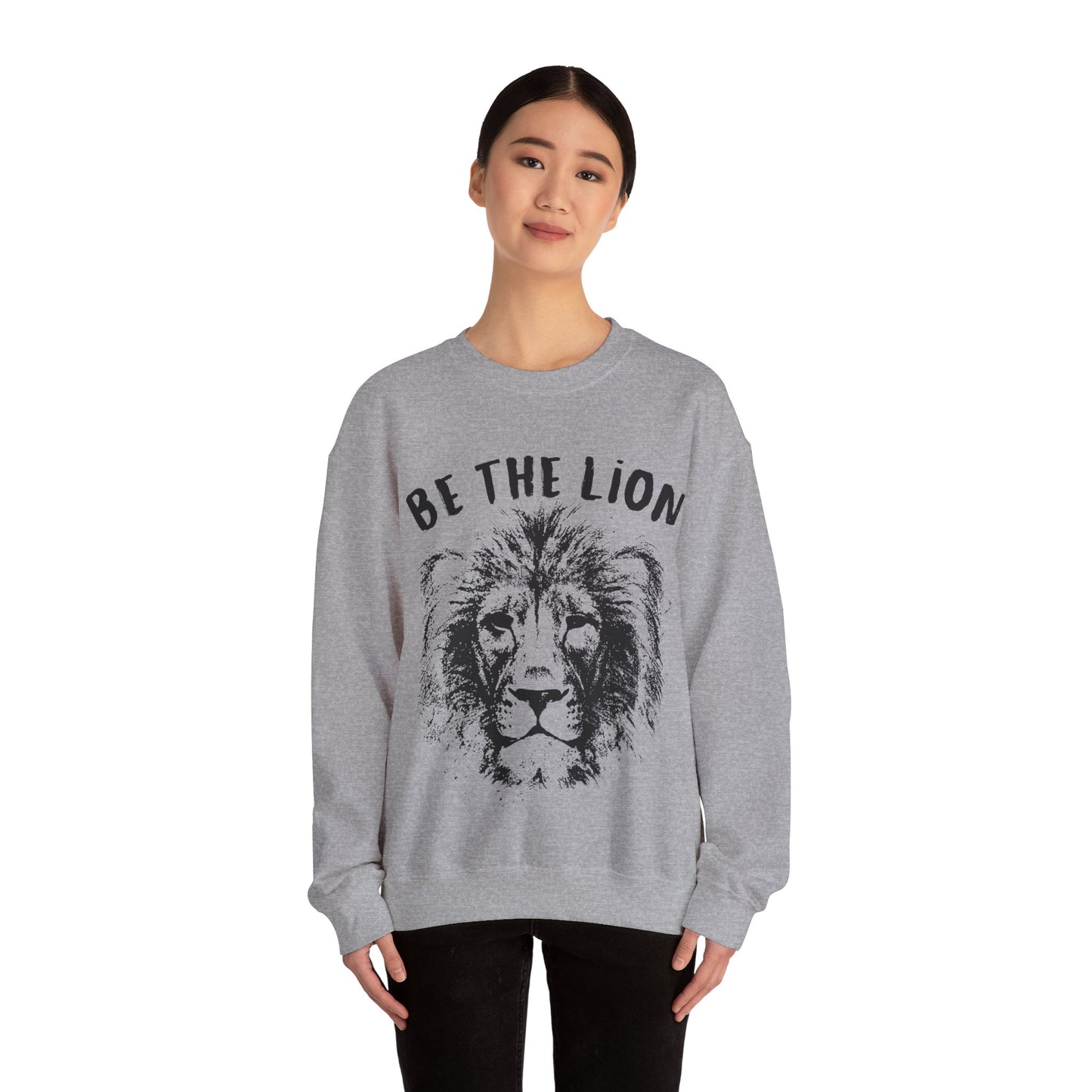 Be the Lion Unisex Heavy Blend™ Crewneck Sweatshirt