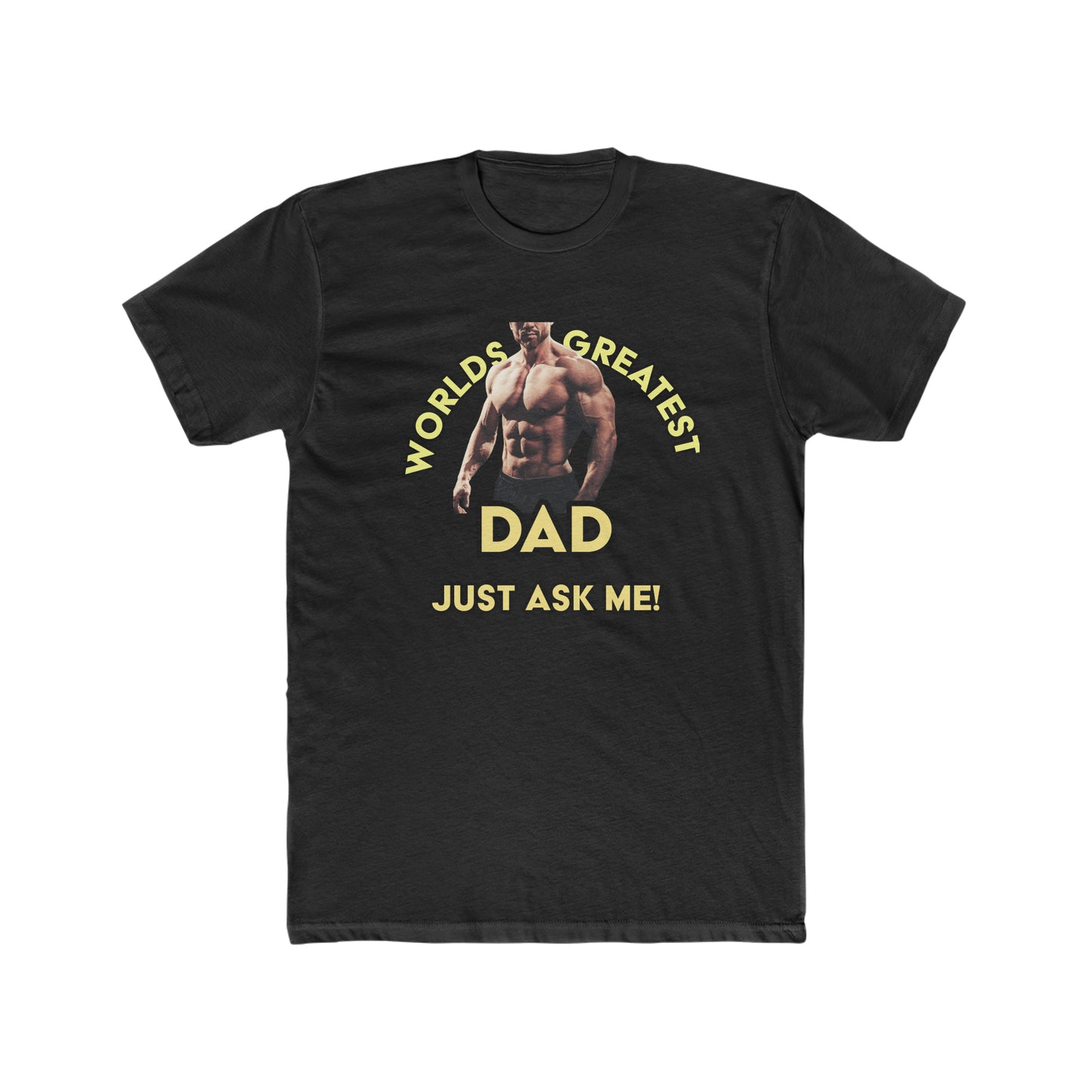 World's Greatest Dad Cotton Crew Tee