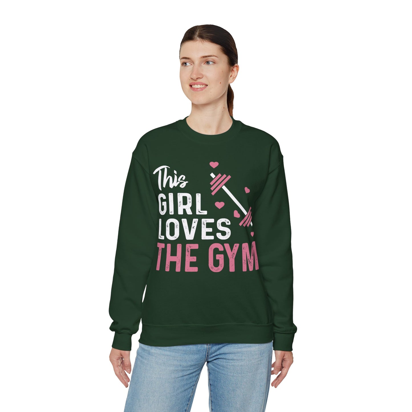 This Girl Loves Unisex Heavy Blend™ Crewneck Sweatshirt