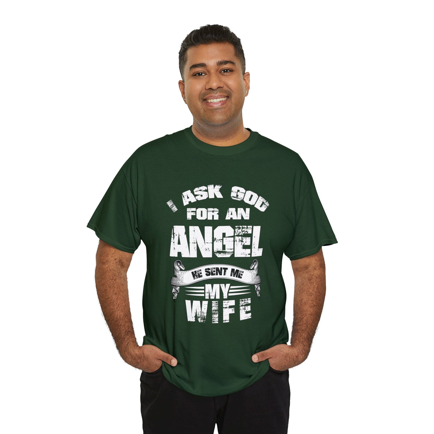 Wife Angel Unisex Heavy Cotton Tee