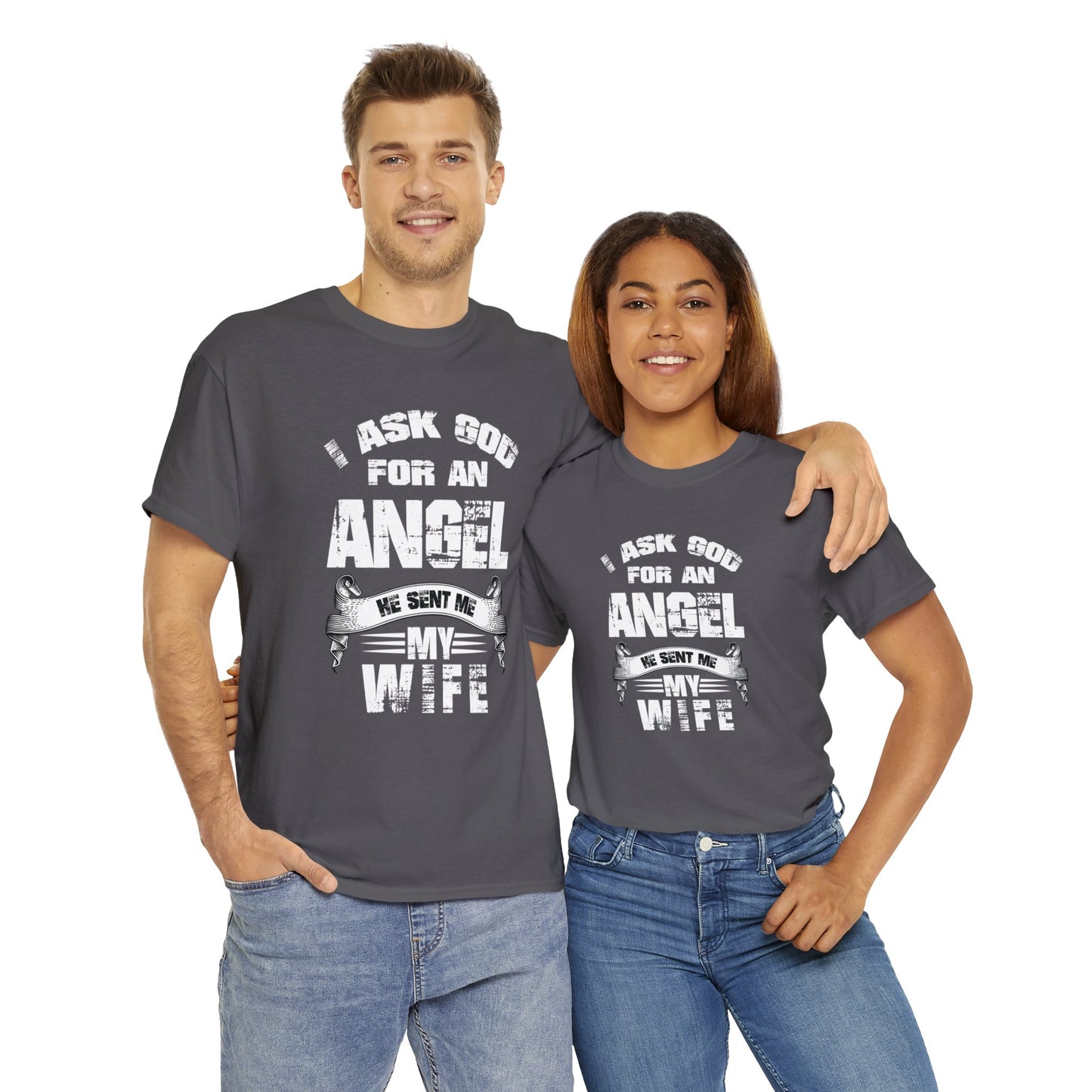 Wife Angel Unisex Heavy Cotton Tee