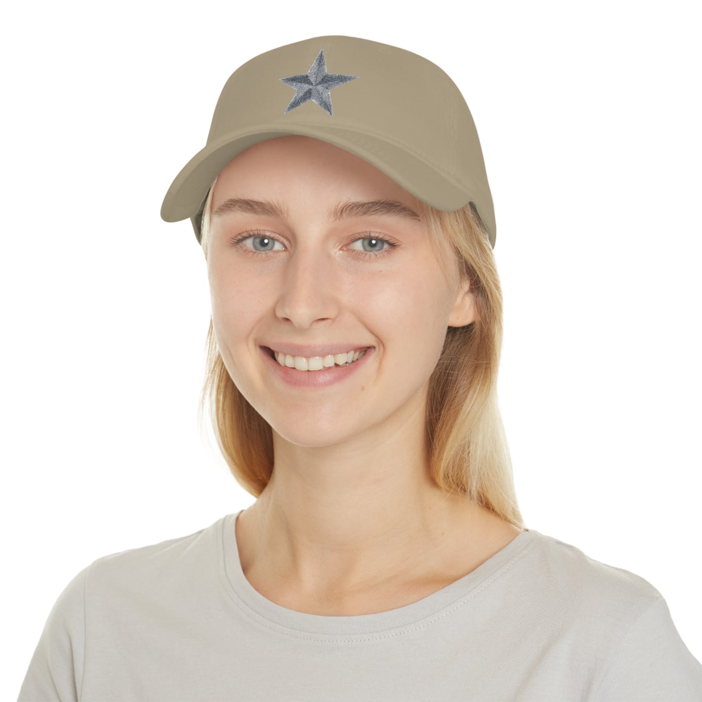 Gray Star Low Profile Baseball Cap