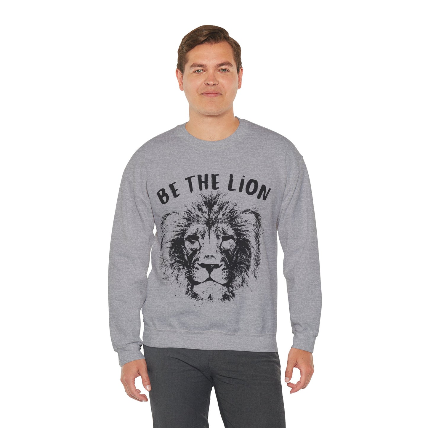 Be the Lion Unisex Heavy Blend™ Crewneck Sweatshirt