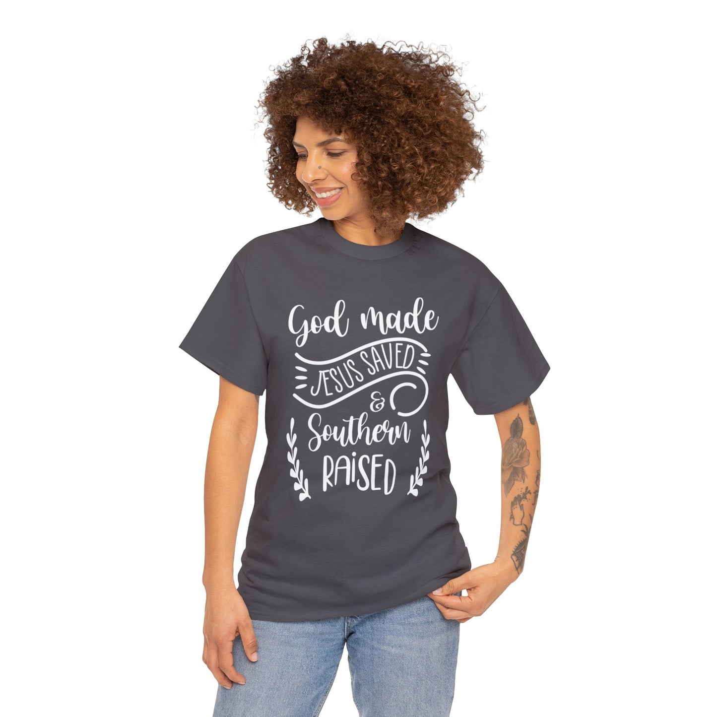 God Made Unisex Heavy Cotton Tee