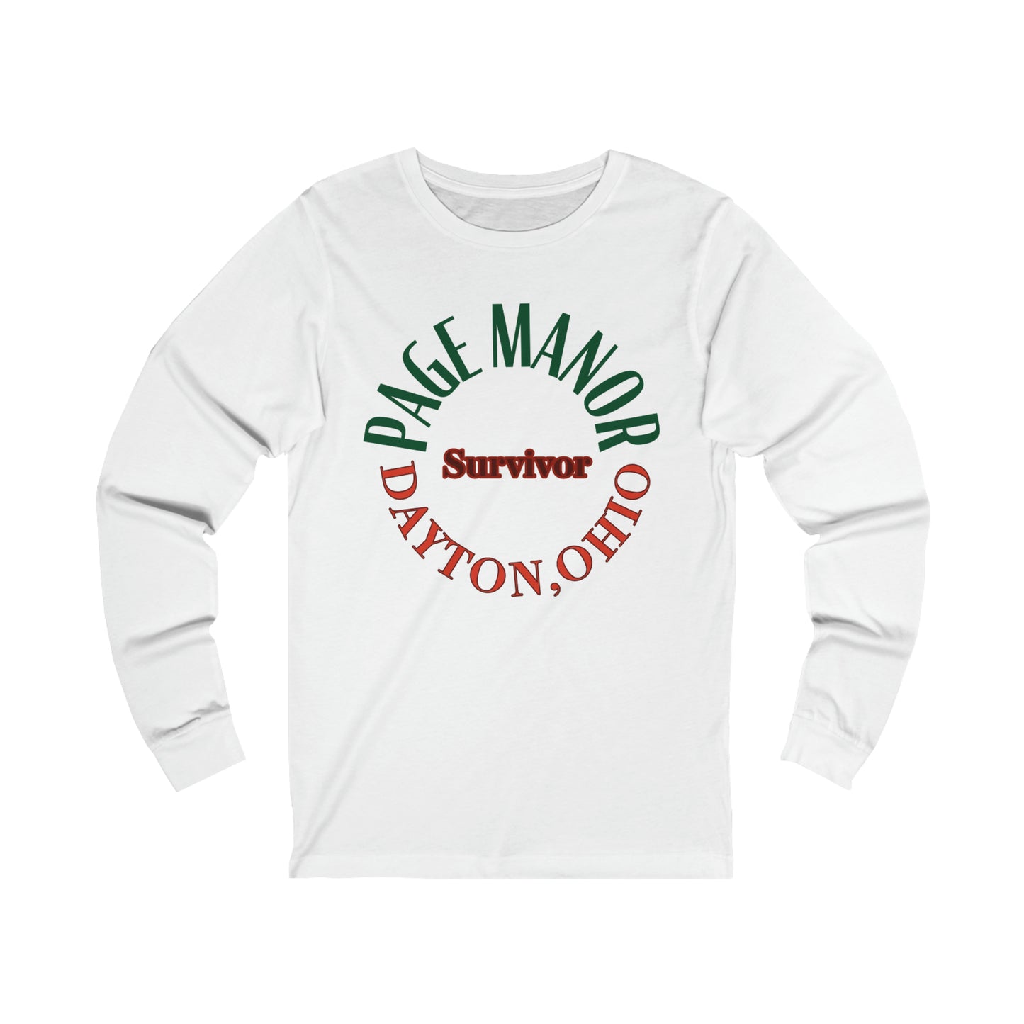 Page Manor Unisex Jersey Long Sleeve Tee