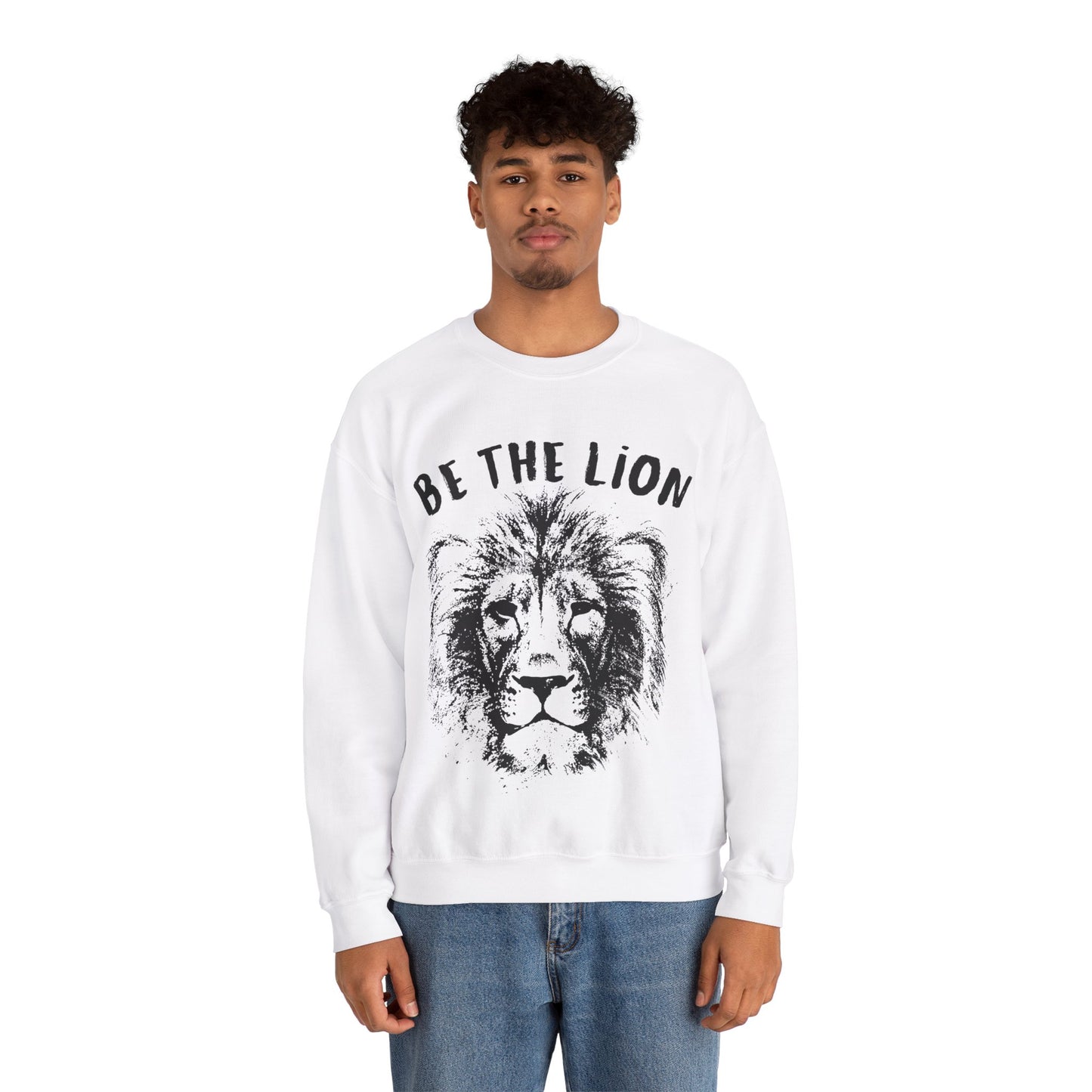 Be the Lion Unisex Heavy Blend™ Crewneck Sweatshirt