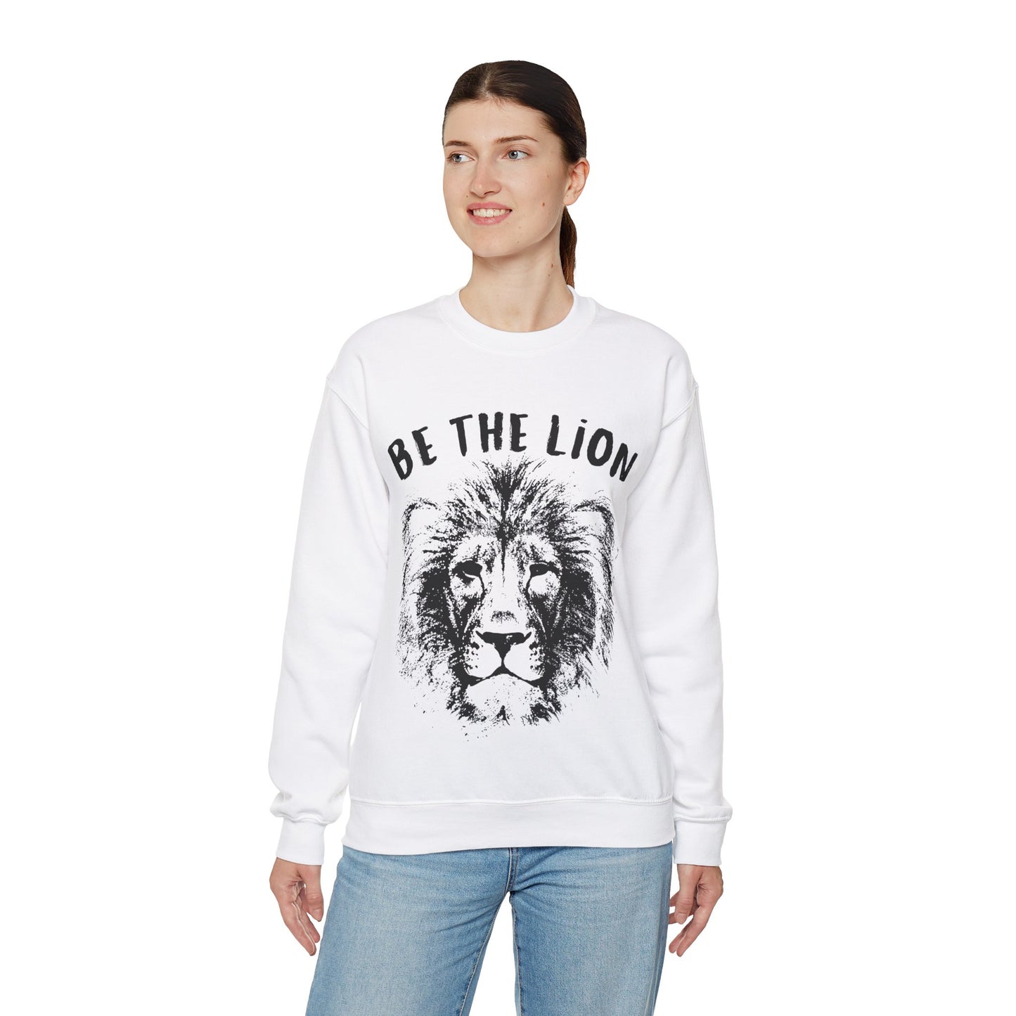 Be the Lion Unisex Heavy Blend™ Crewneck Sweatshirt