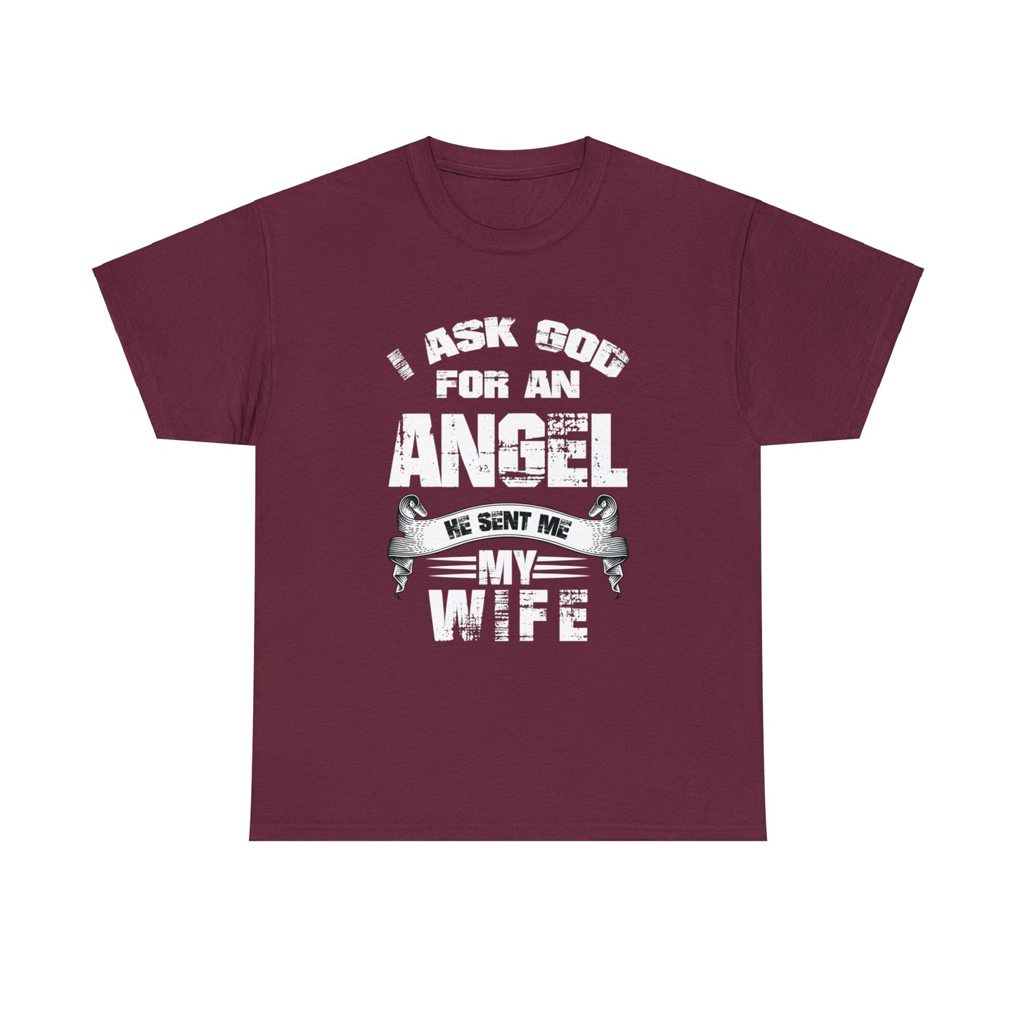 Wife Angel Unisex Heavy Cotton Tee