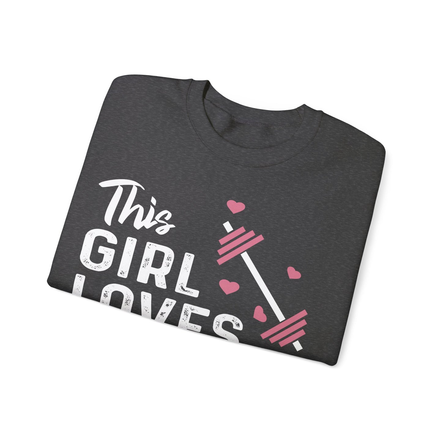 This Girl Loves Unisex Heavy Blend™ Crewneck Sweatshirt