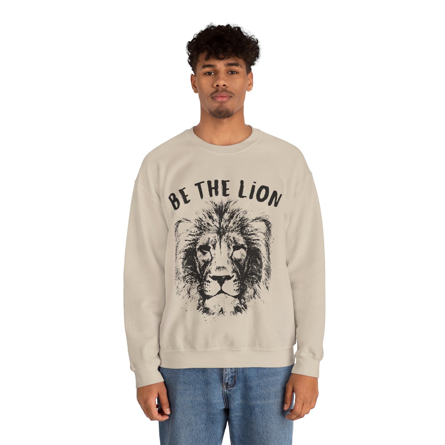 Be the Lion Unisex Heavy Blend™ Crewneck Sweatshirt