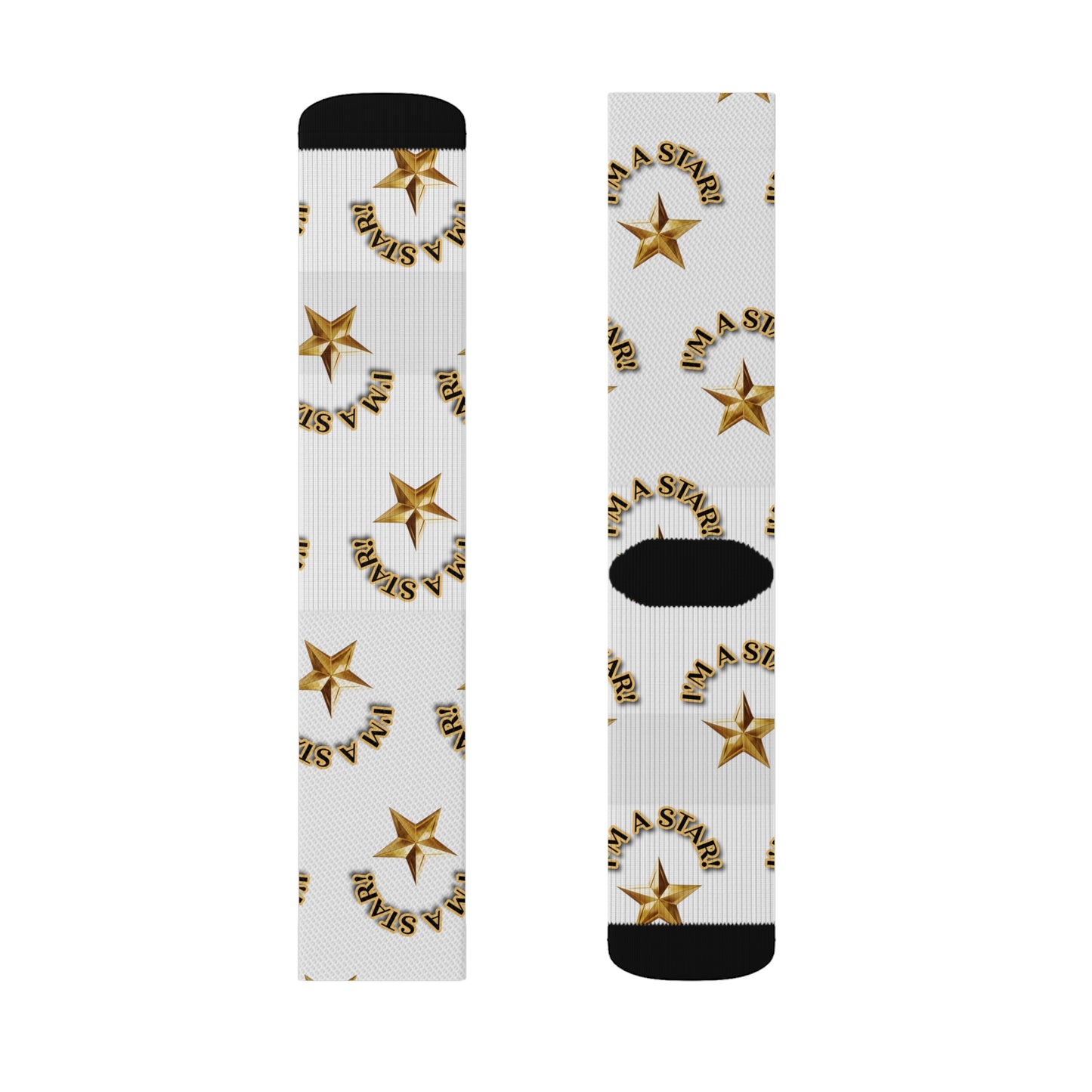 I'm A Star Sublimation Socks