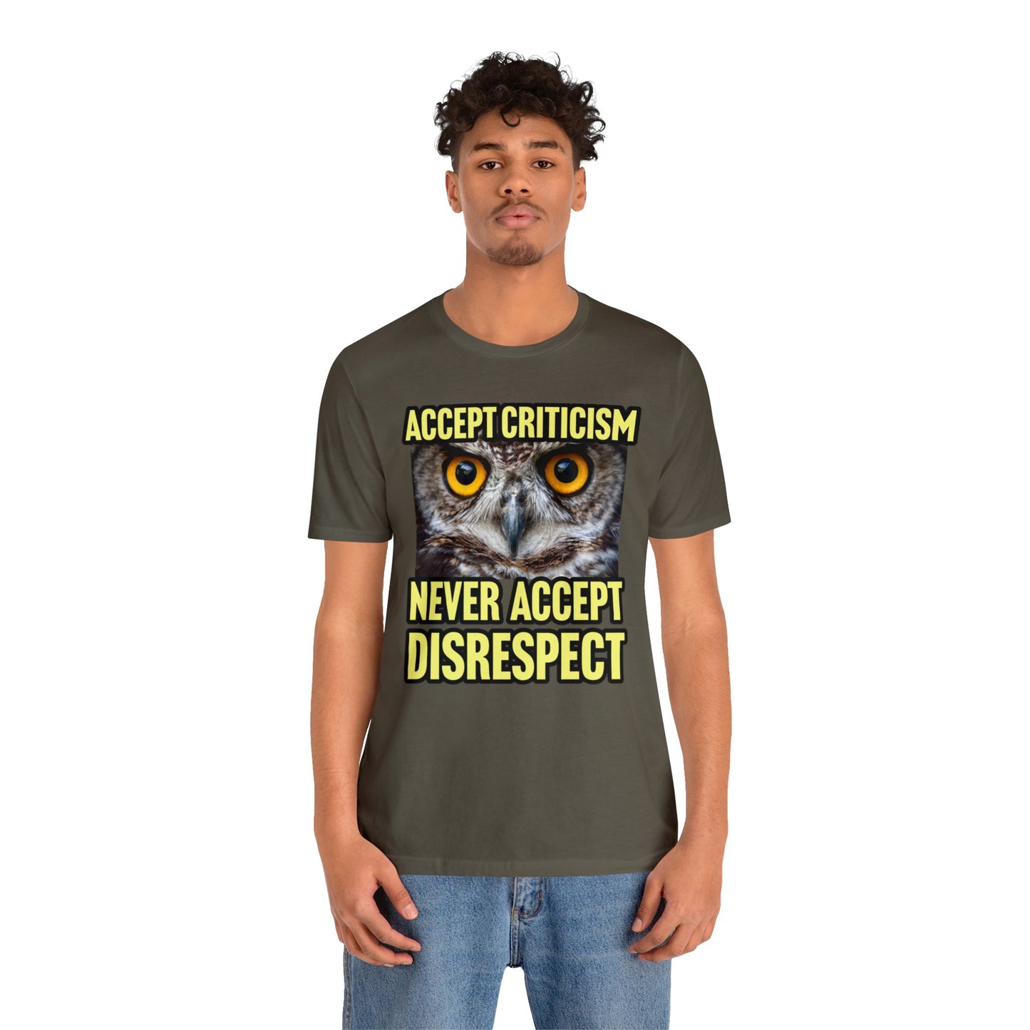 Accept Unisex Jersey Short Sleeve Tee