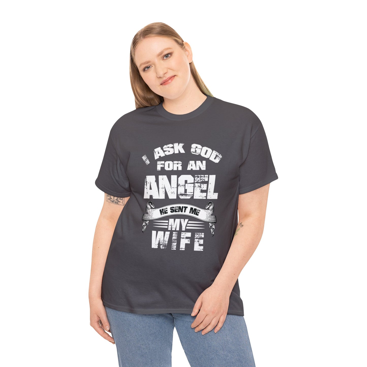 Wife Angel Unisex Heavy Cotton Tee