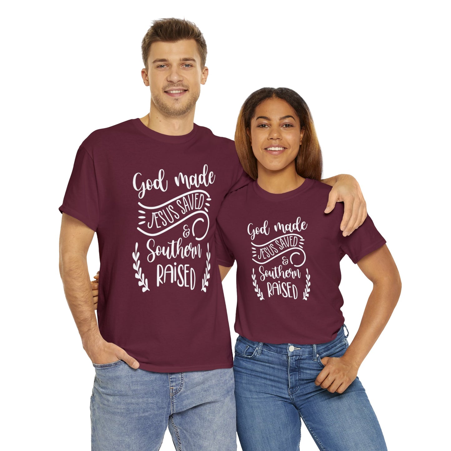 God Made Unisex Heavy Cotton Tee