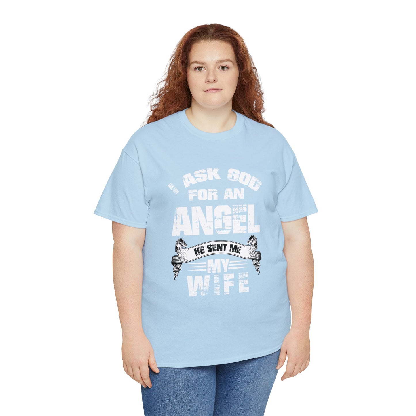 Wife Angel Unisex Heavy Cotton Tee