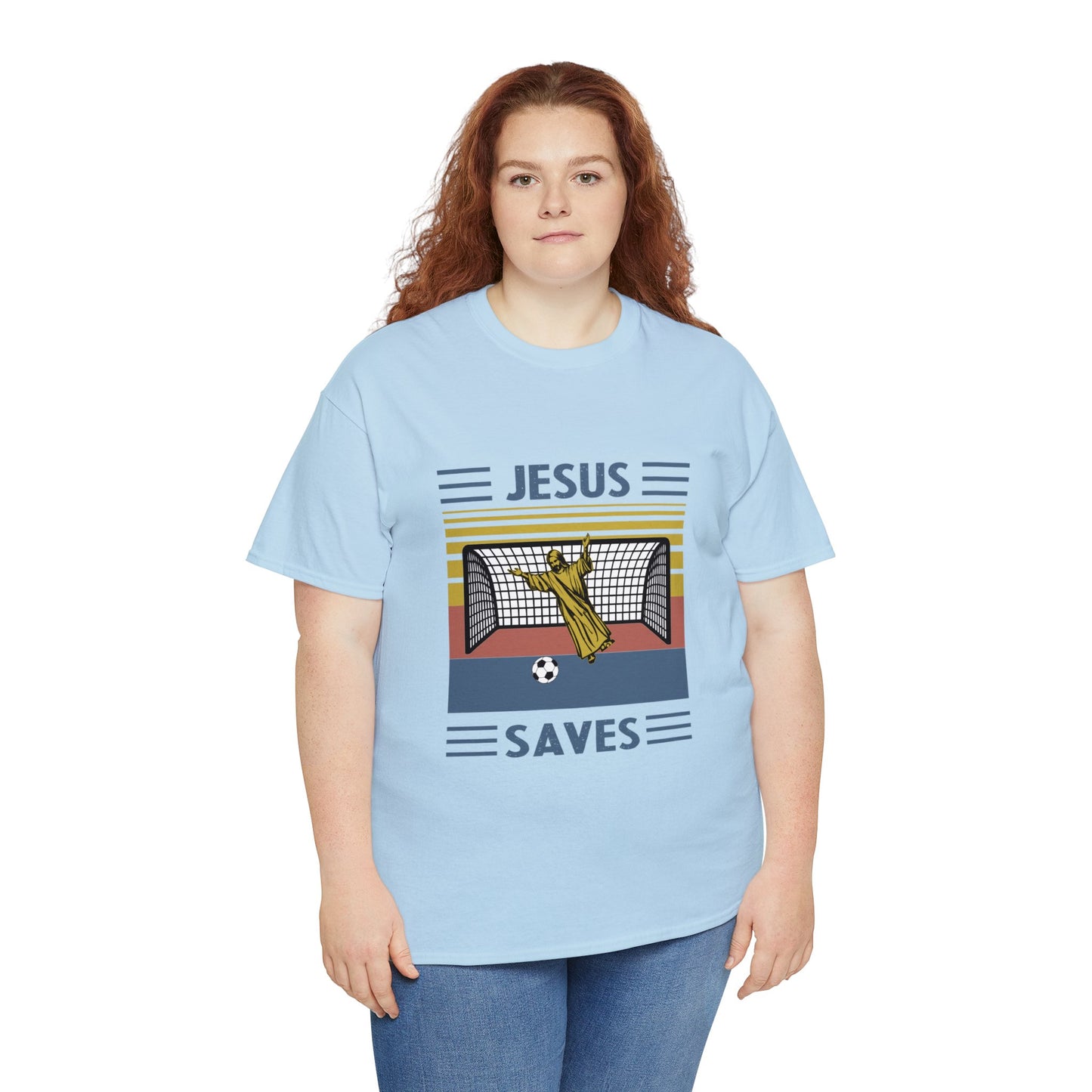 Jesus Saves Unisex Heavy Cotton Tee