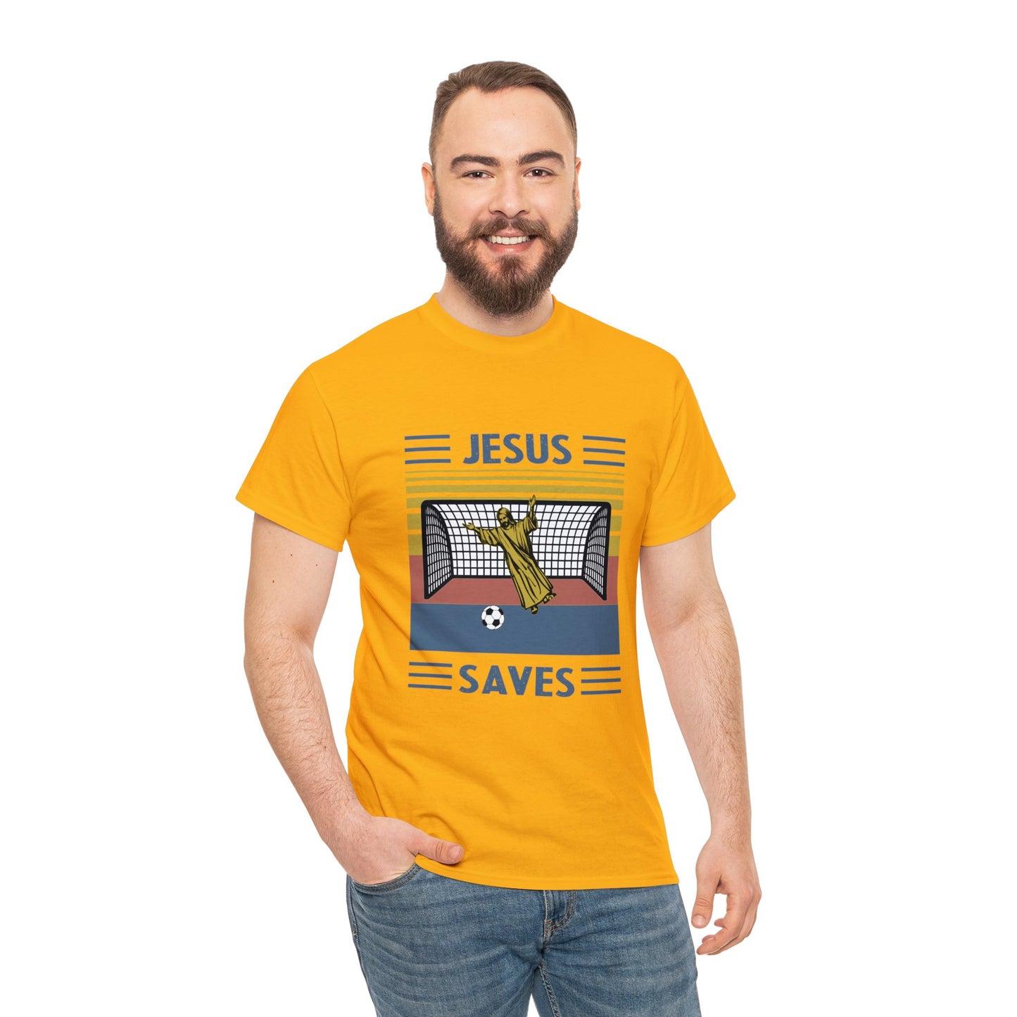 Jesus Saves Unisex Heavy Cotton Tee