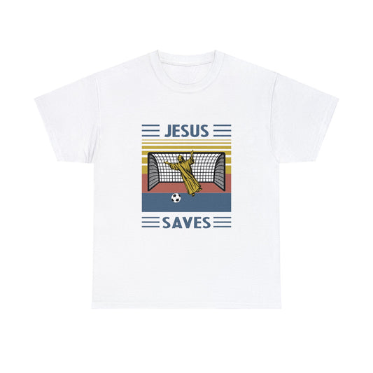 Jesus Saves Unisex Heavy Cotton Tee