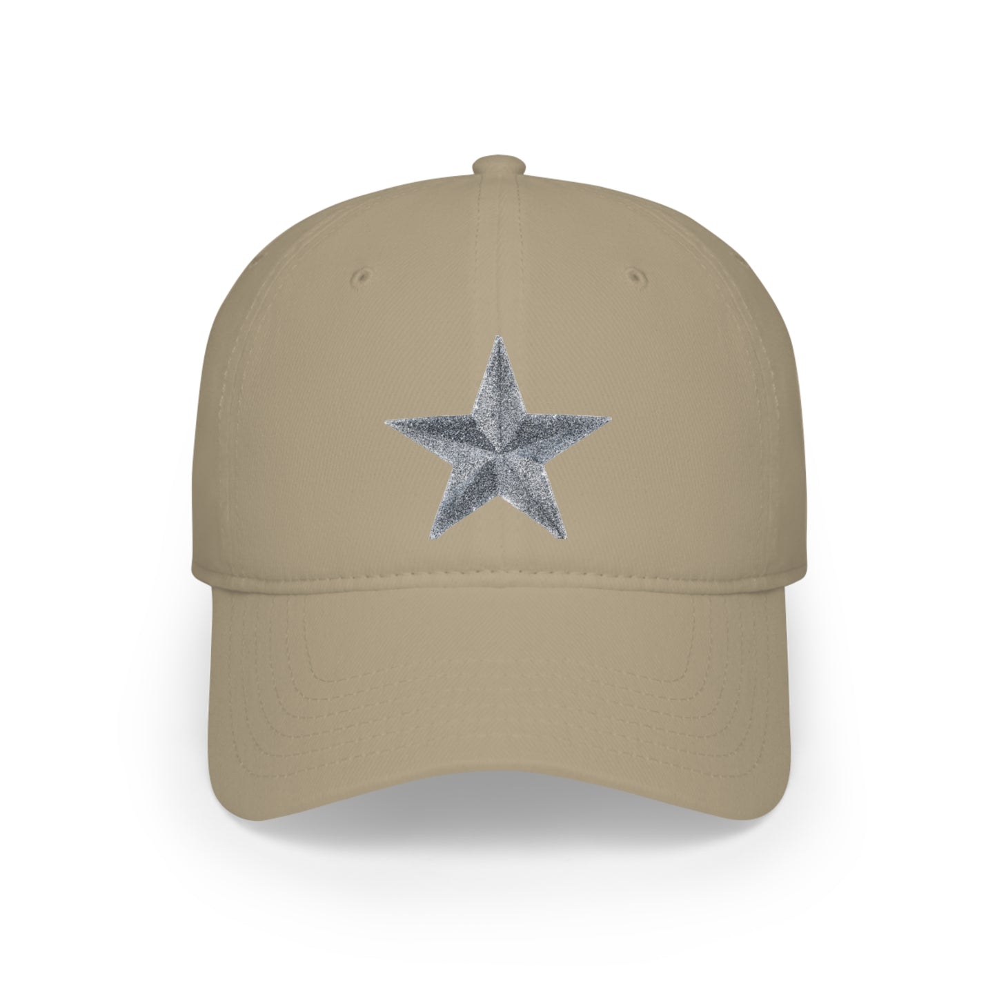 Gray Star Low Profile Baseball Cap