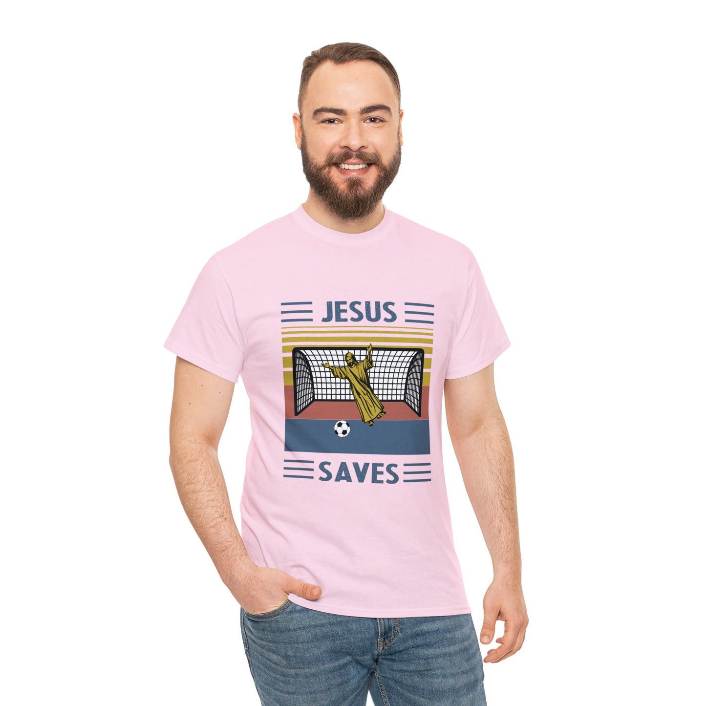 Jesus Saves Unisex Heavy Cotton Tee