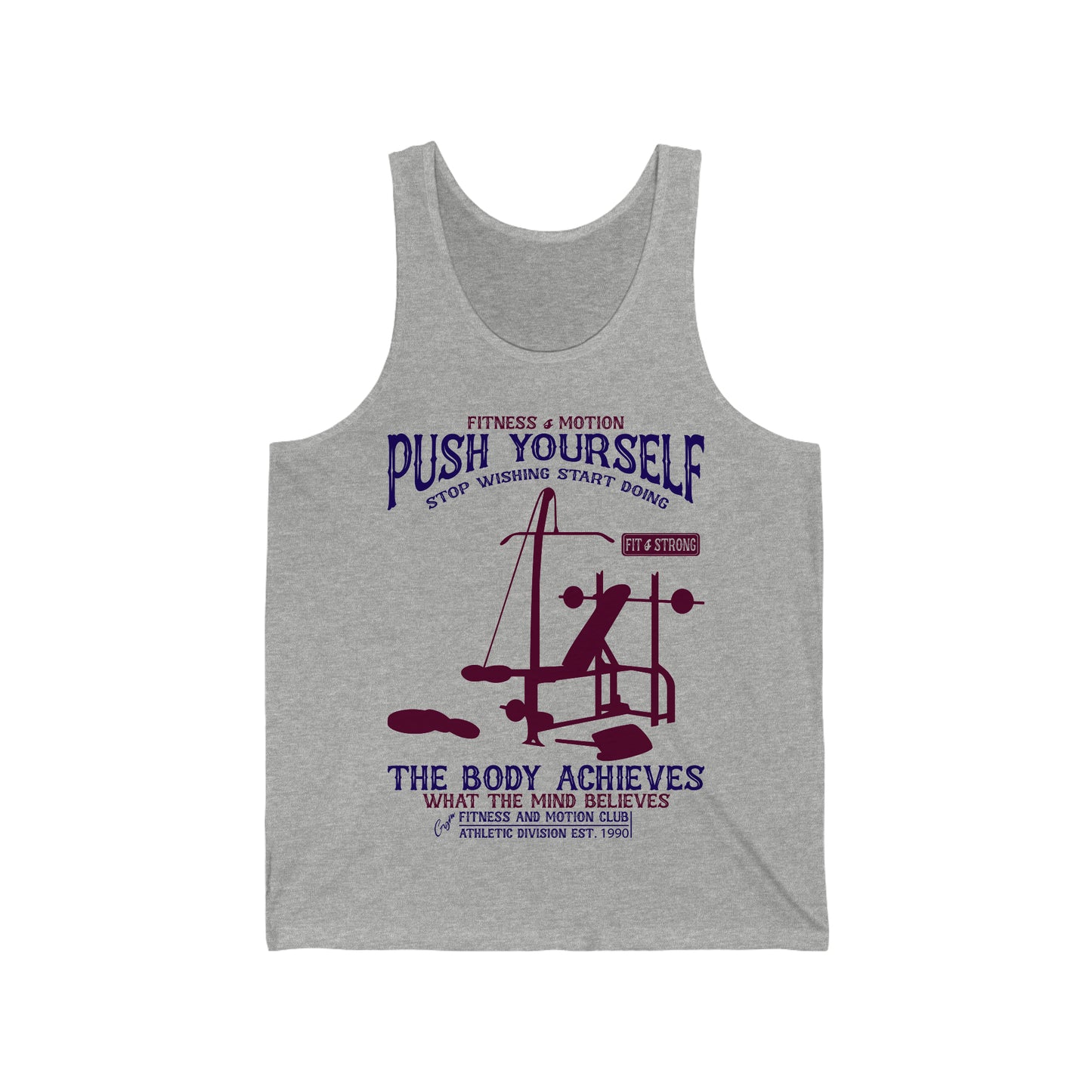 Fitness tank top Unisex Jersey Tank