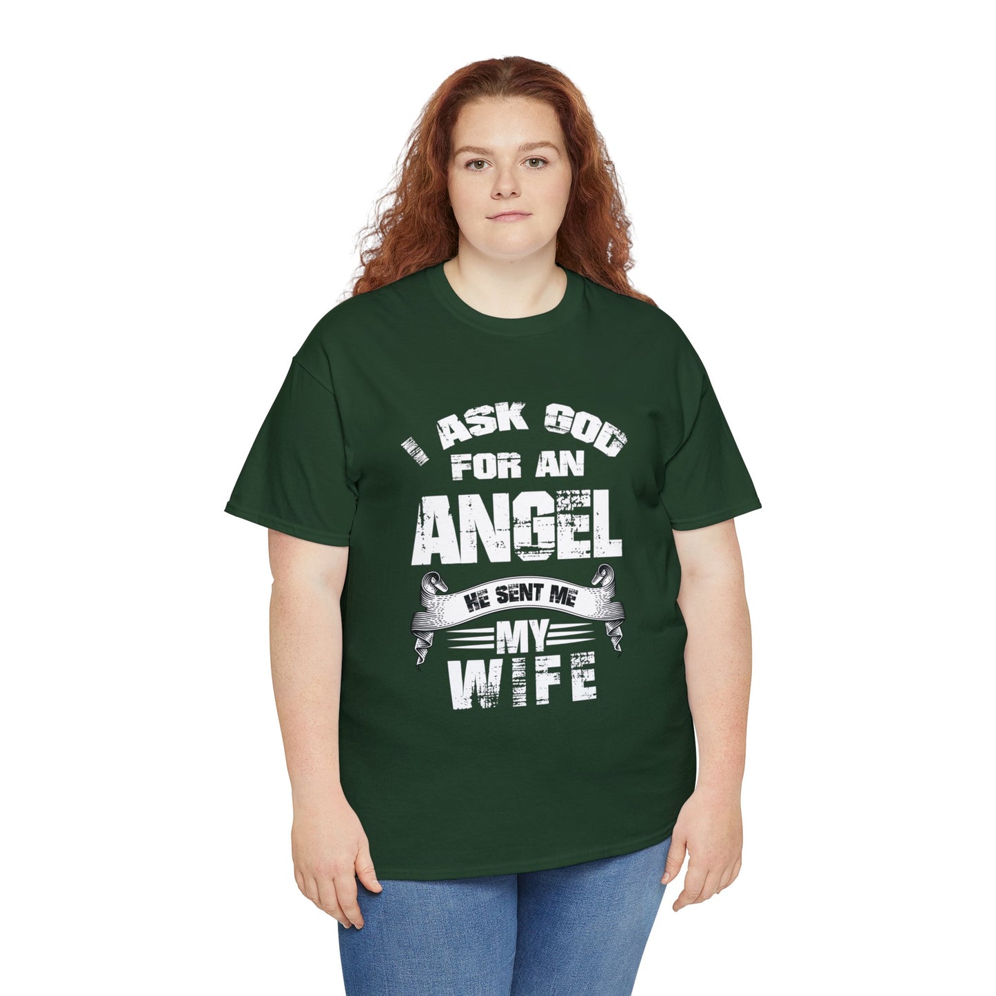 Wife Angel Unisex Heavy Cotton Tee