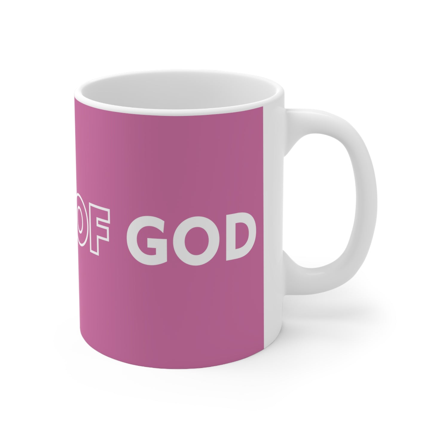 Woman Of God Ceramic Mug 11oz Muscle 1