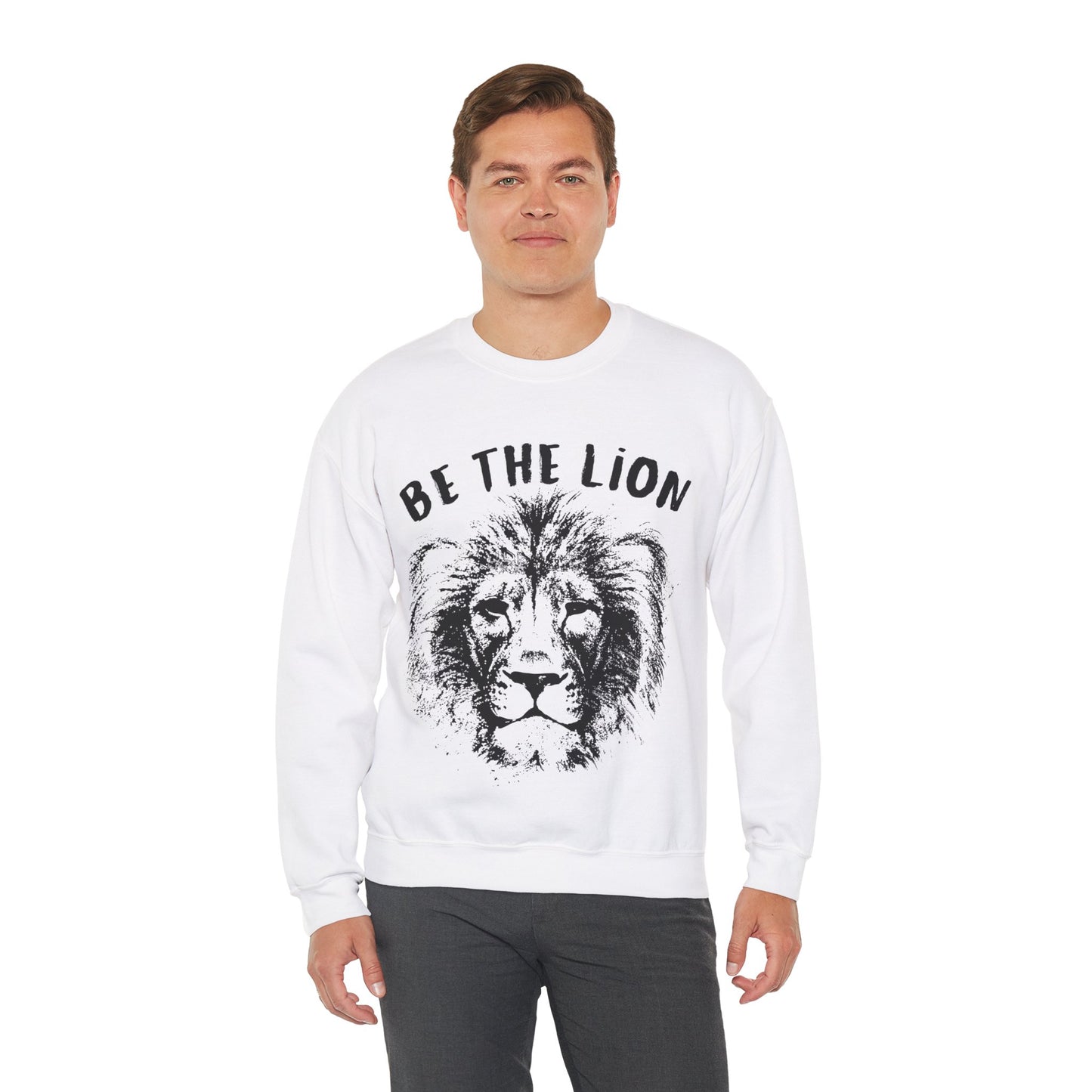 Be the Lion Unisex Heavy Blend™ Crewneck Sweatshirt