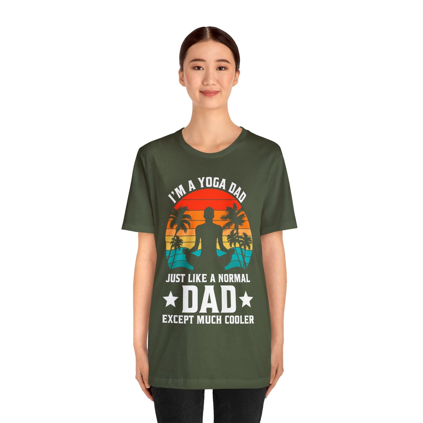 Yoga Dad Unisex Jersey Short Sleeve Tee