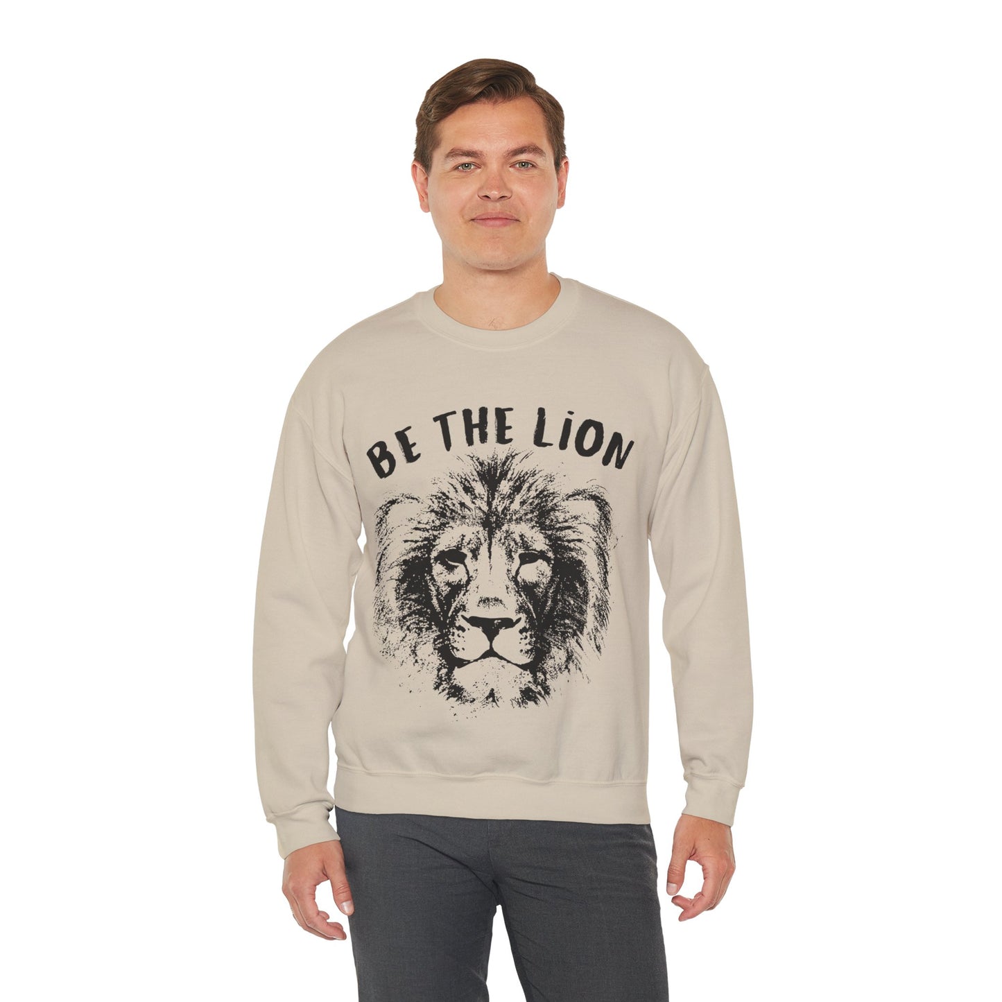 Be the Lion Unisex Heavy Blend™ Crewneck Sweatshirt