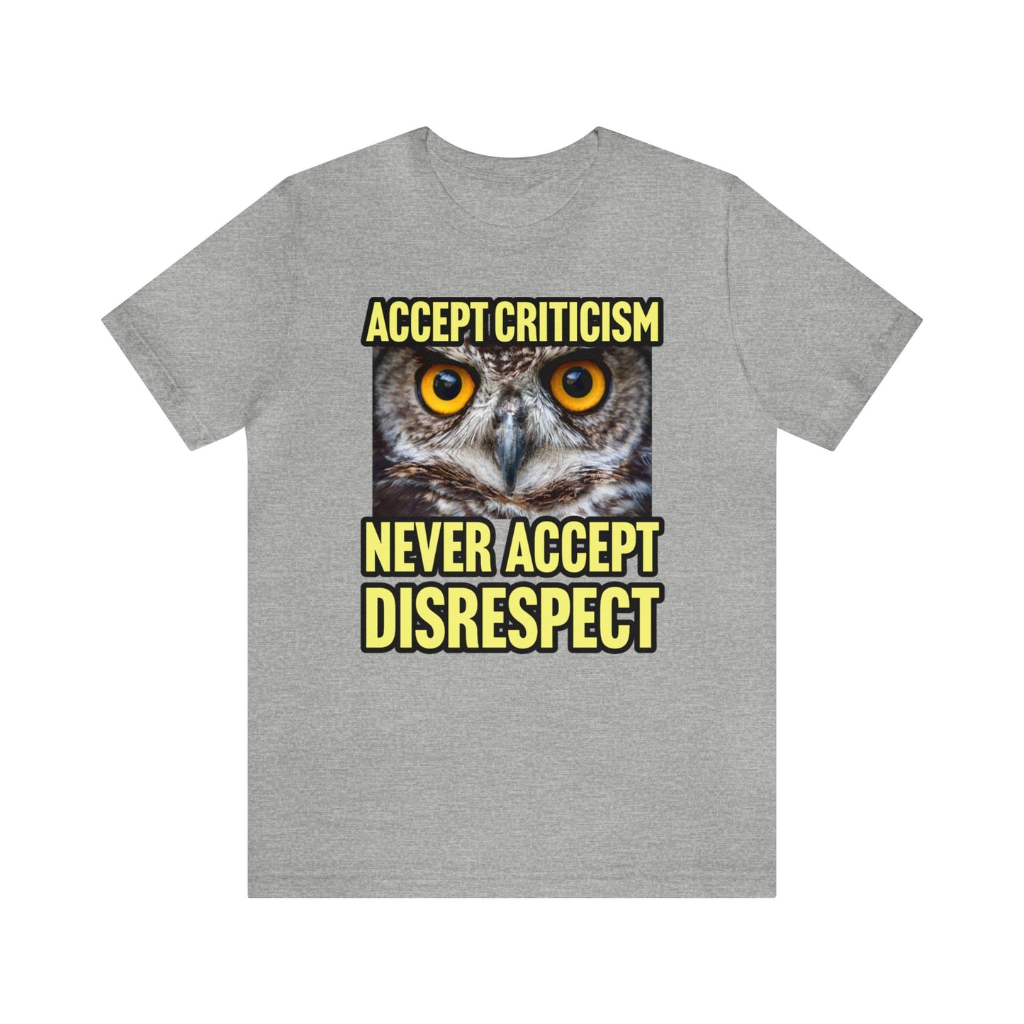 Accept Unisex Jersey Short Sleeve Tee