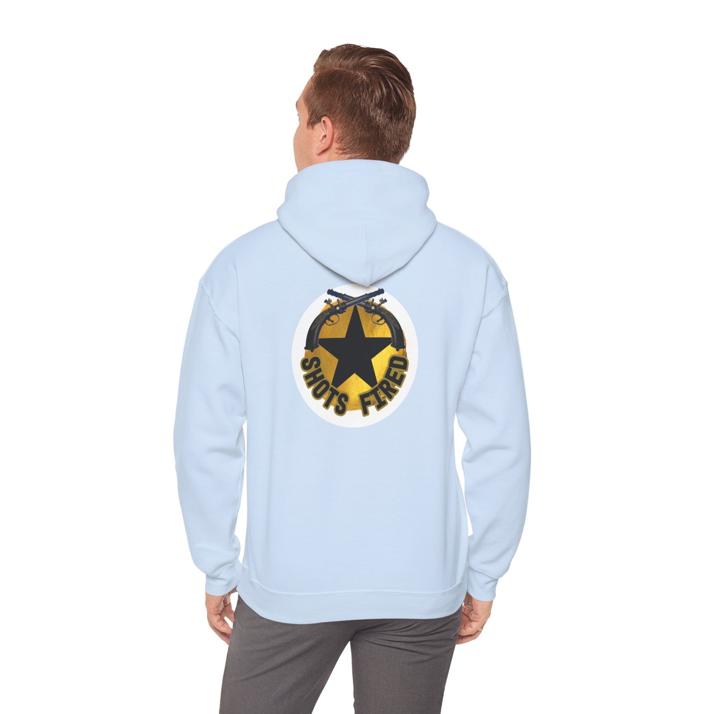 Shots Fired Heavy Blend™ Hooded Sweatshirt