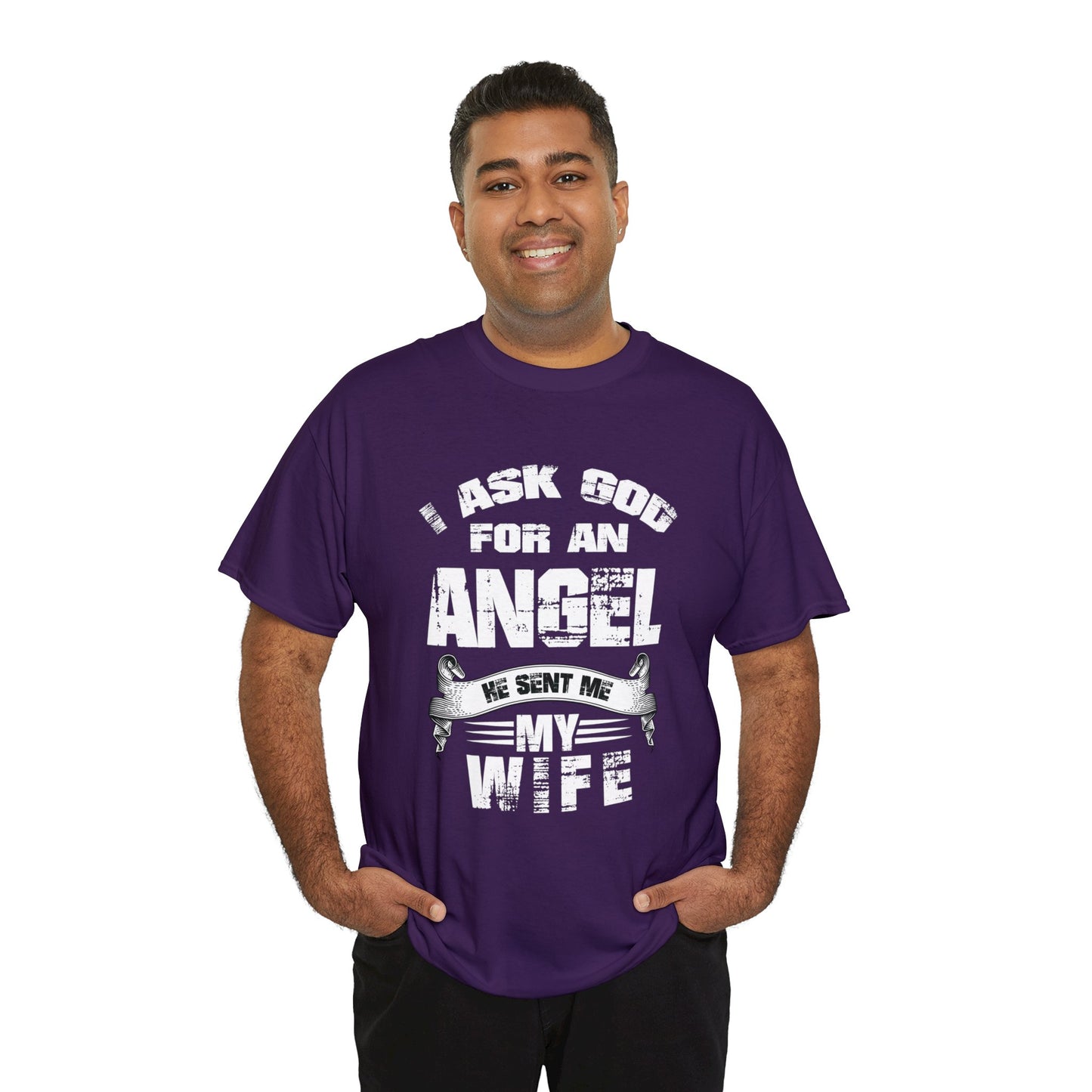 Wife Angel Unisex Heavy Cotton Tee