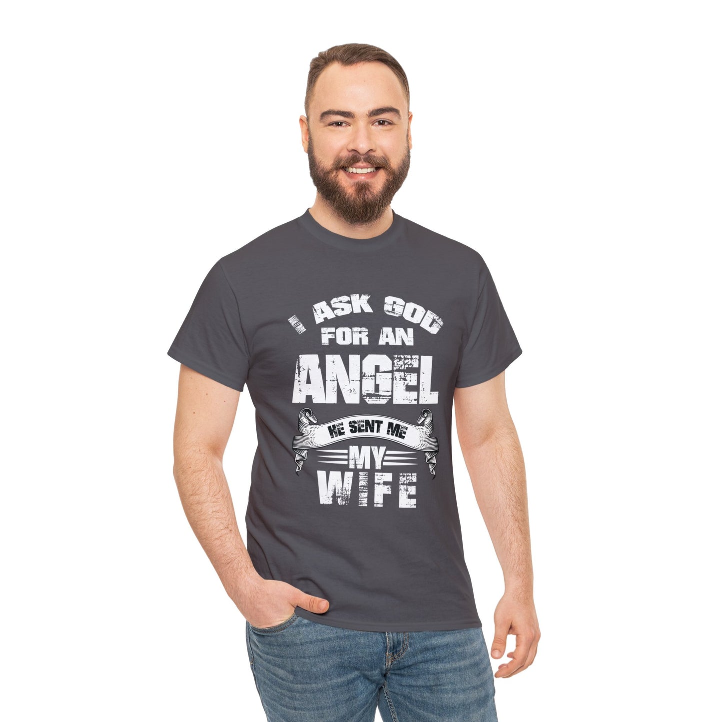 Wife Angel Unisex Heavy Cotton Tee